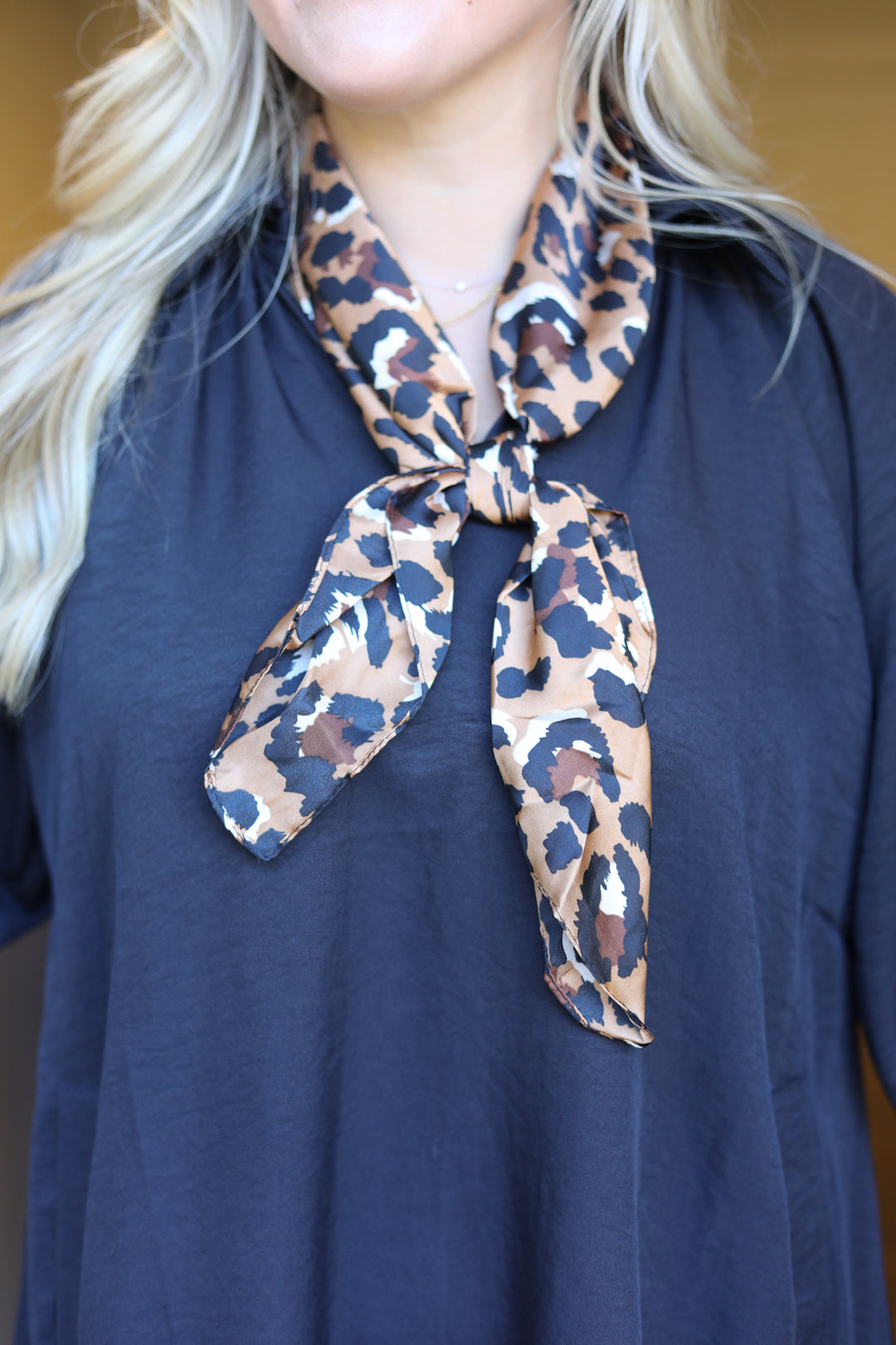 Leopard Print Scarf