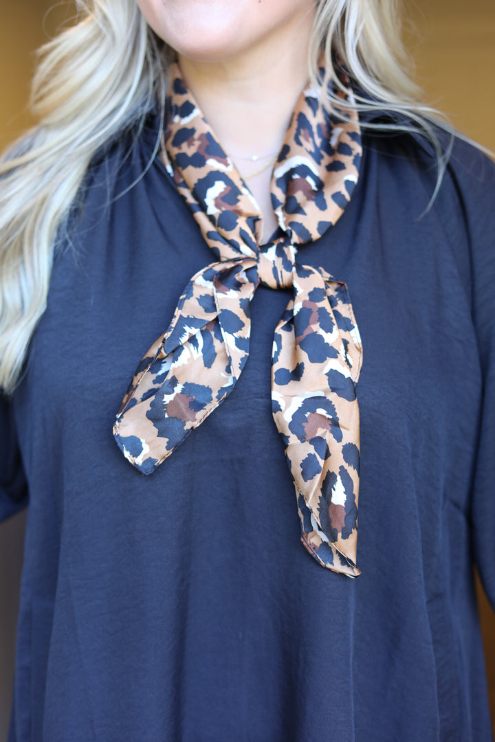 Leopard Print Scarf
