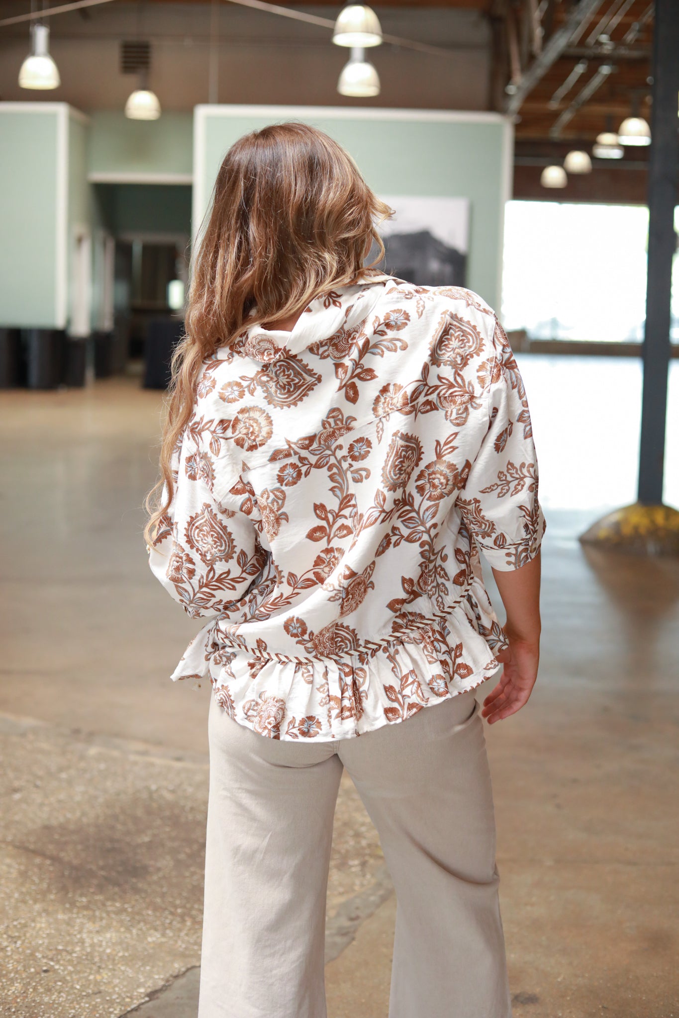 The Elle Ruffle Top