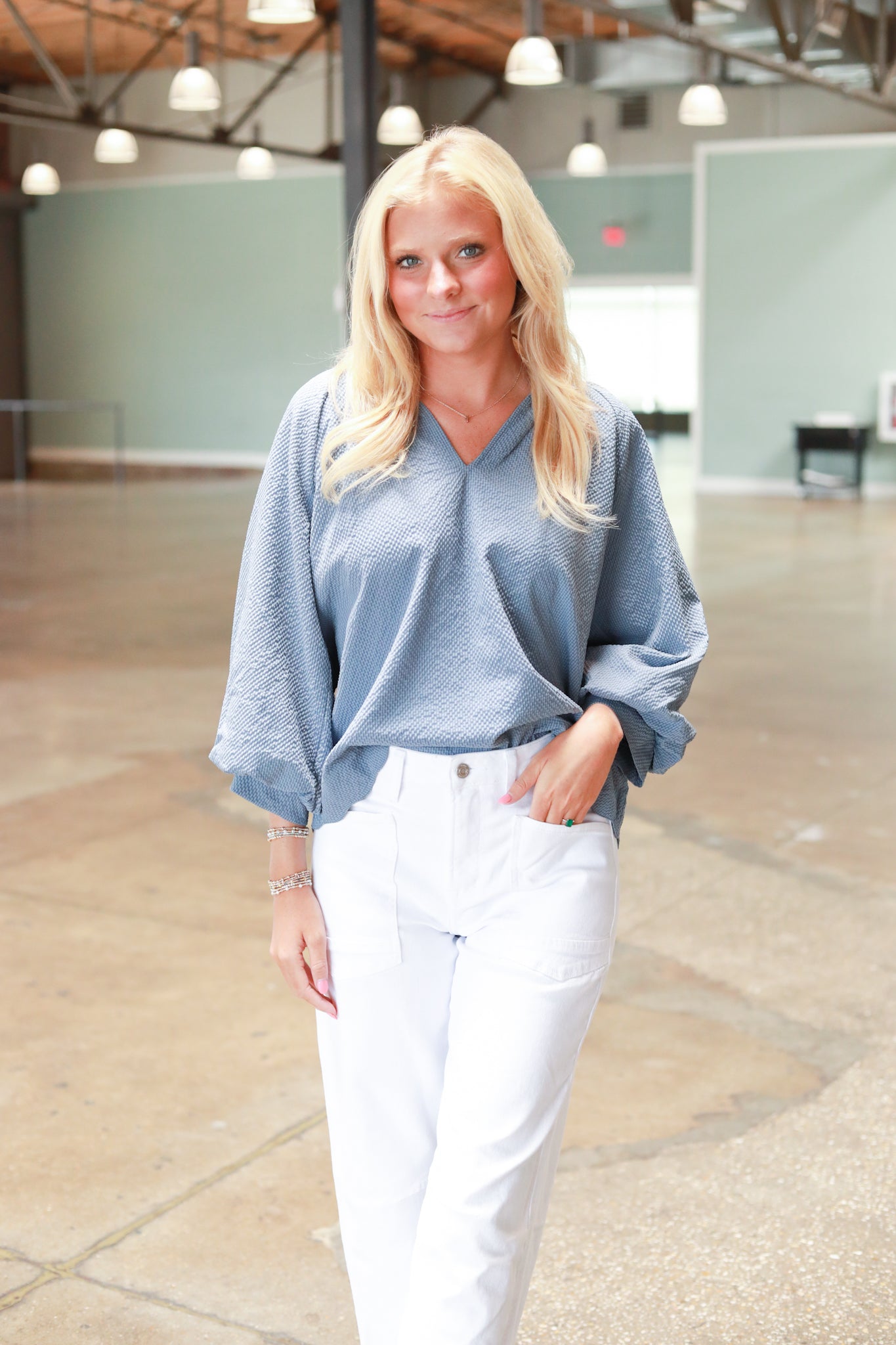 The Kate Scallop Top