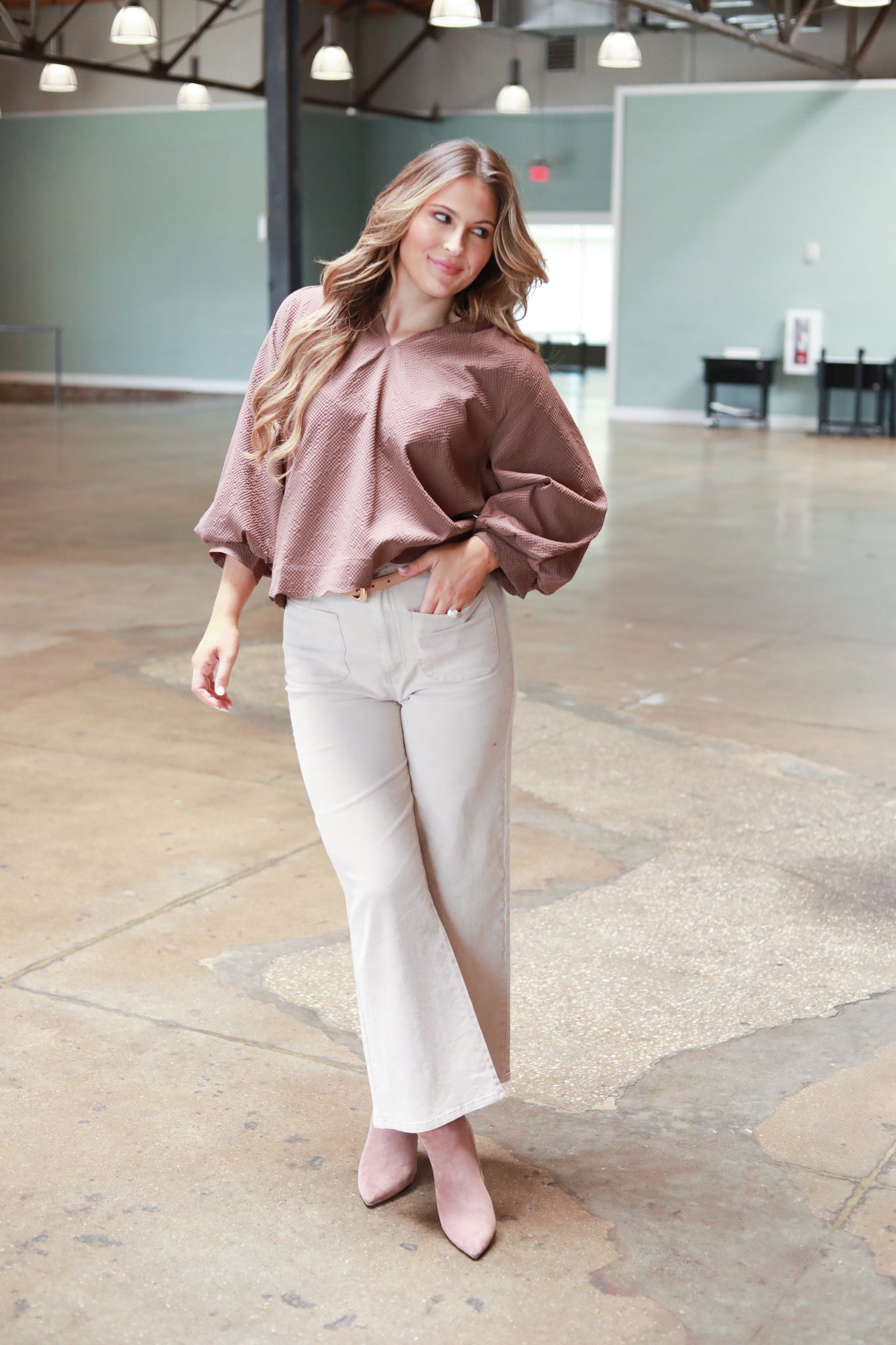 The Kate Scallop Top