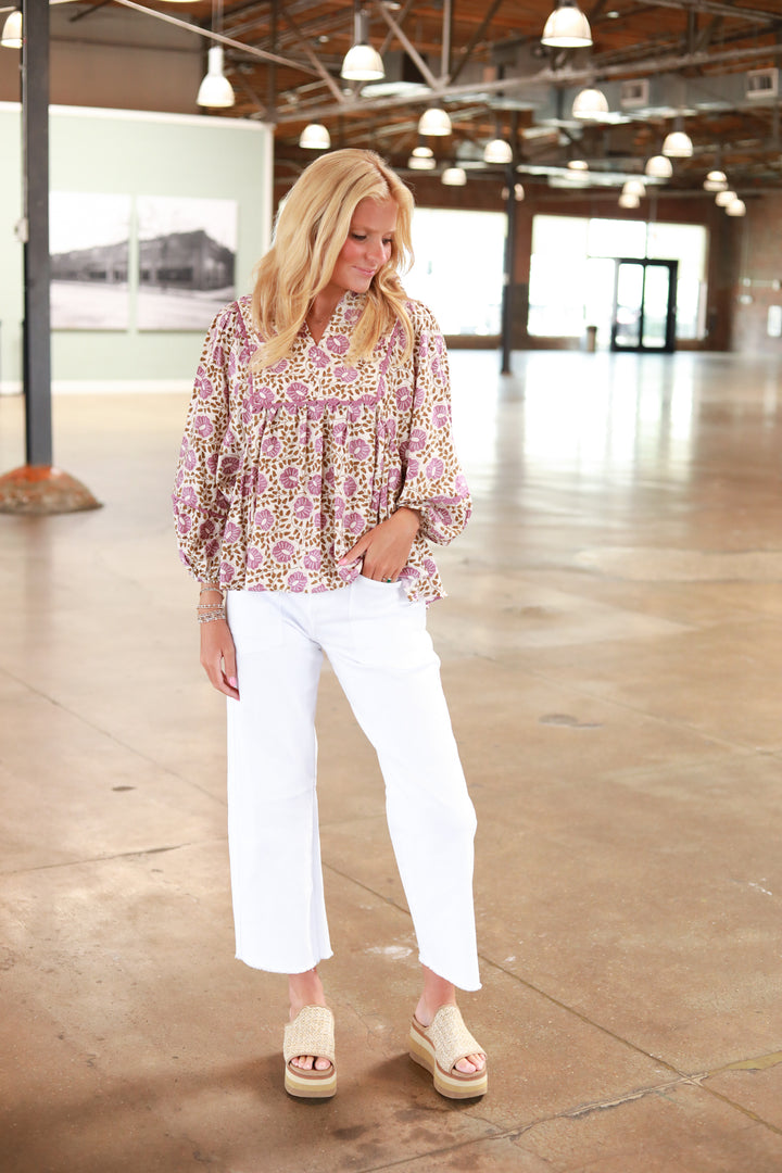 The Olivia Floral Top