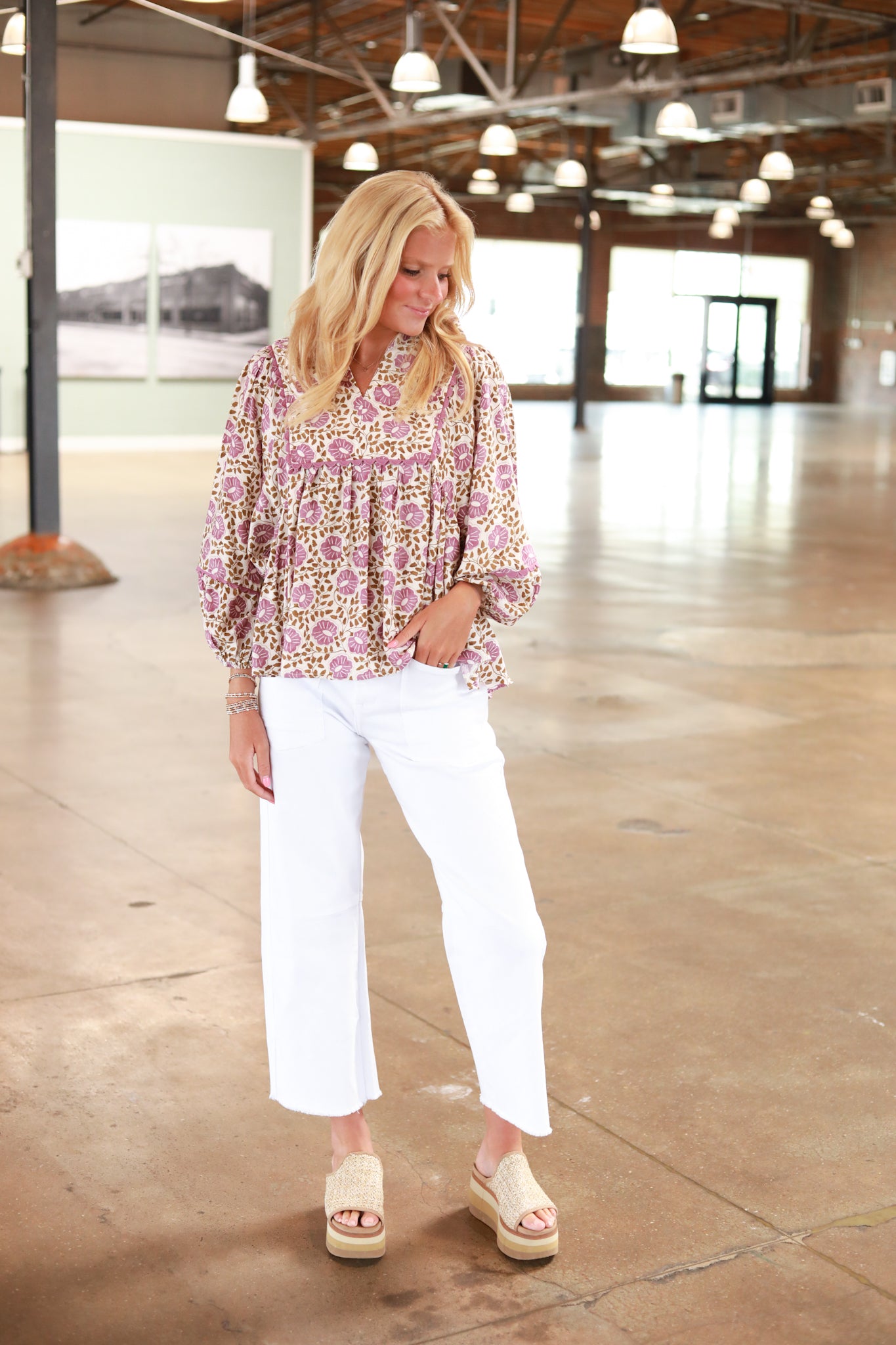 The Olivia Floral Top