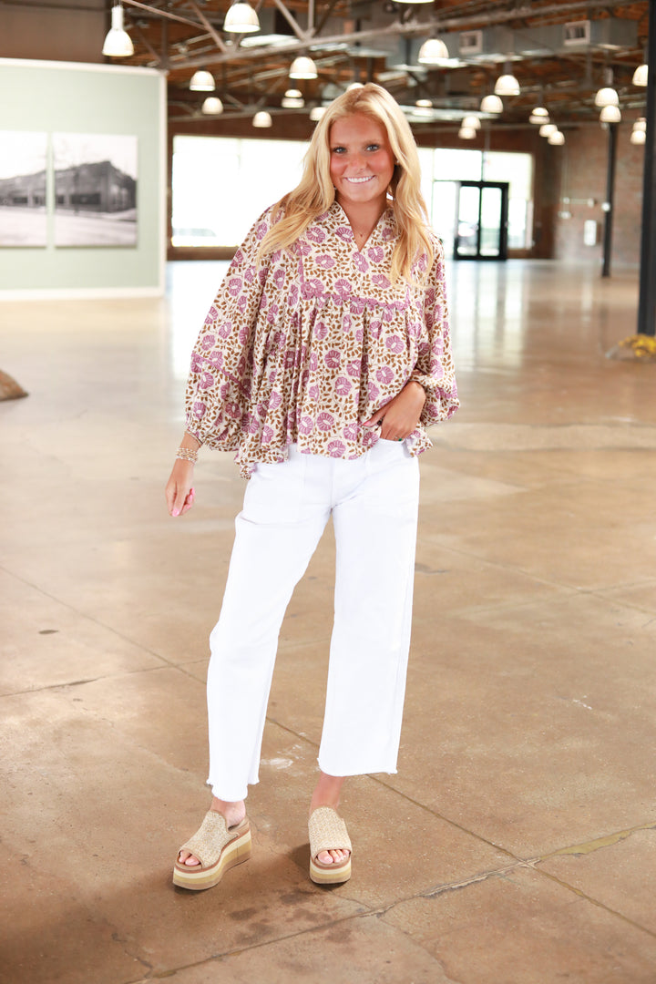 The Olivia Floral Top