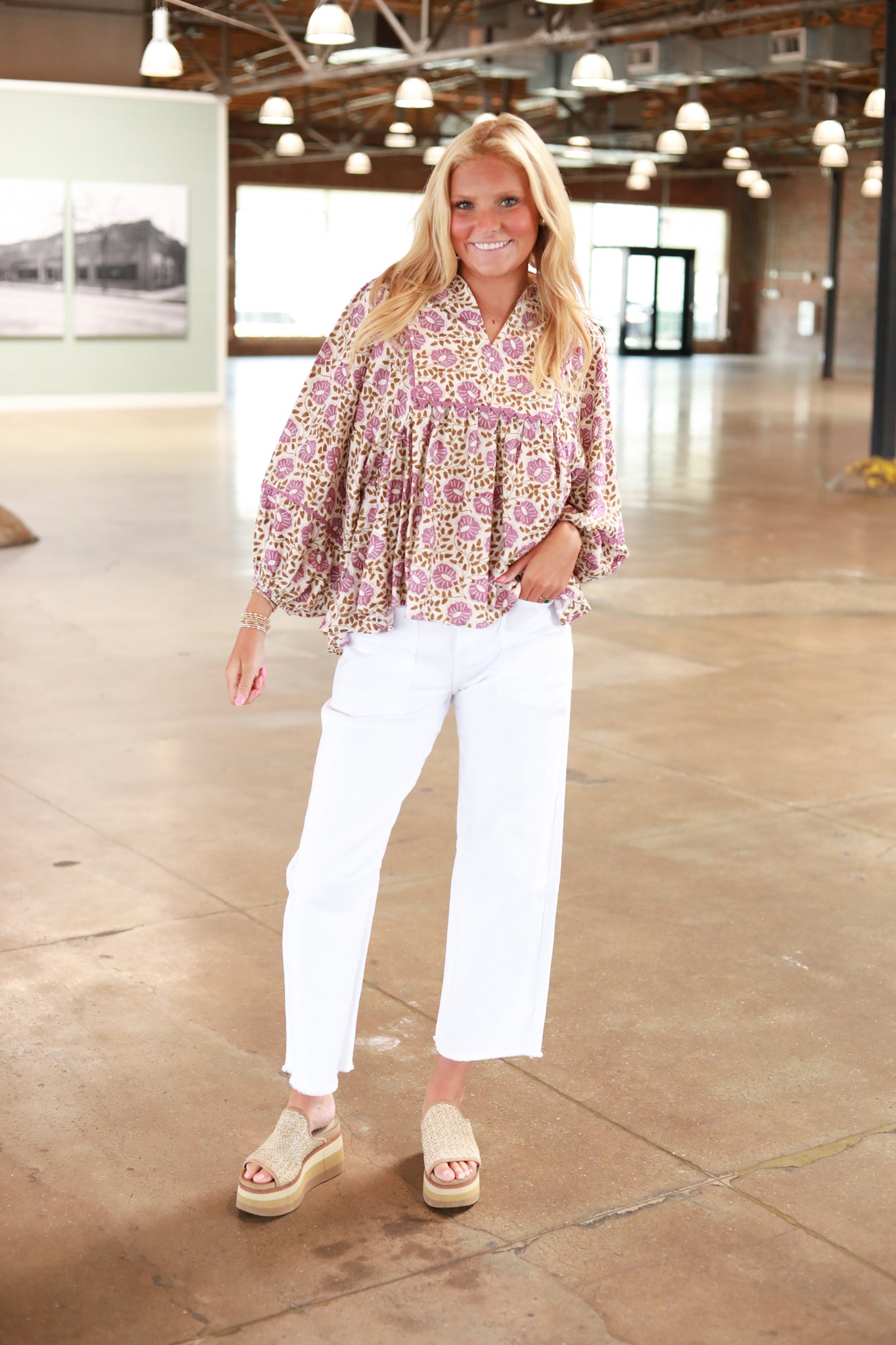 The Olivia Floral Top