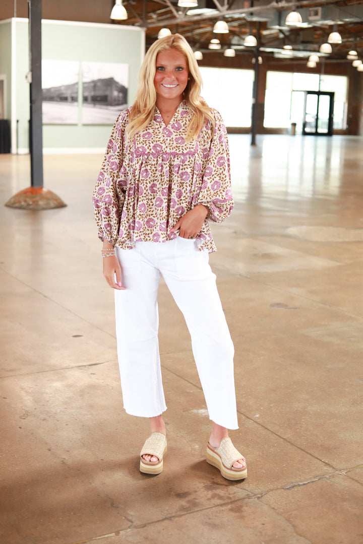 The Olivia Floral Top