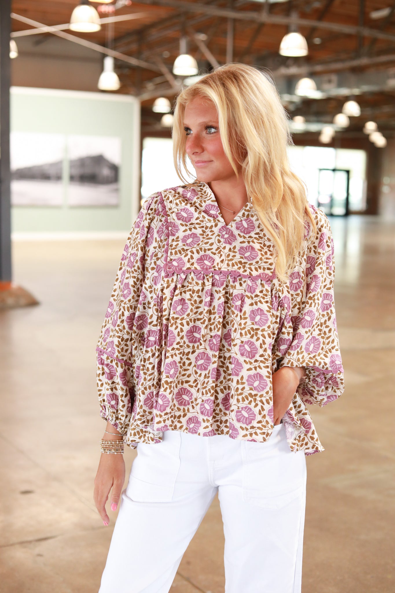 The Olivia Floral Top