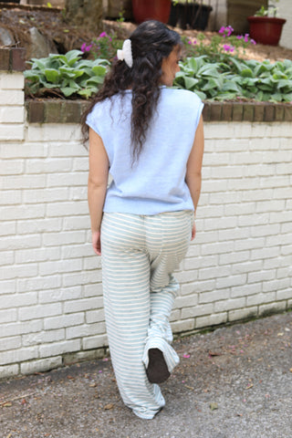 Found Favorite Sleeveless Button Front Sweater Vest