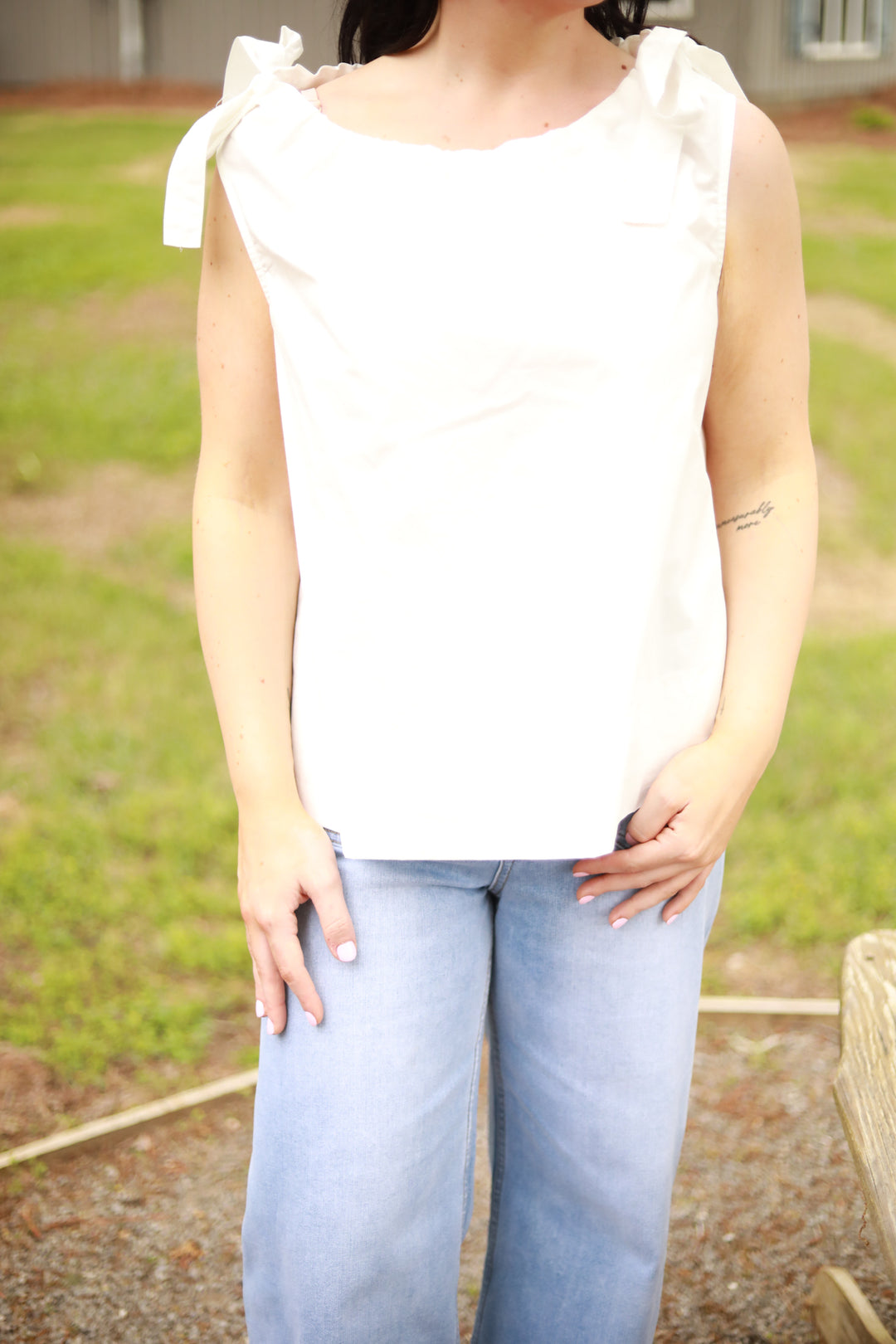 Sleeveless Floaty Top