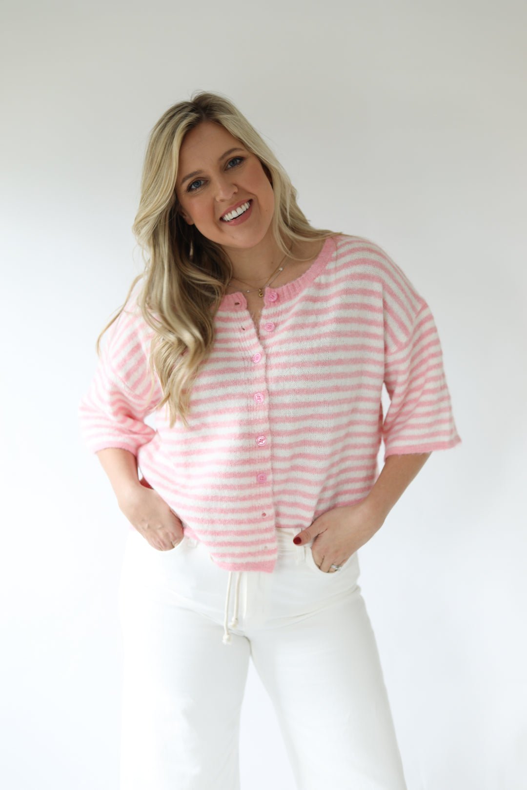 Sunday Stripe Cardigan