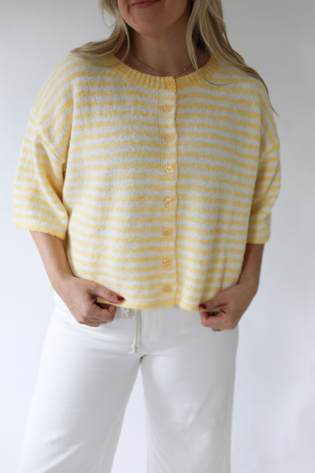 Sunday Stripe Cardigan