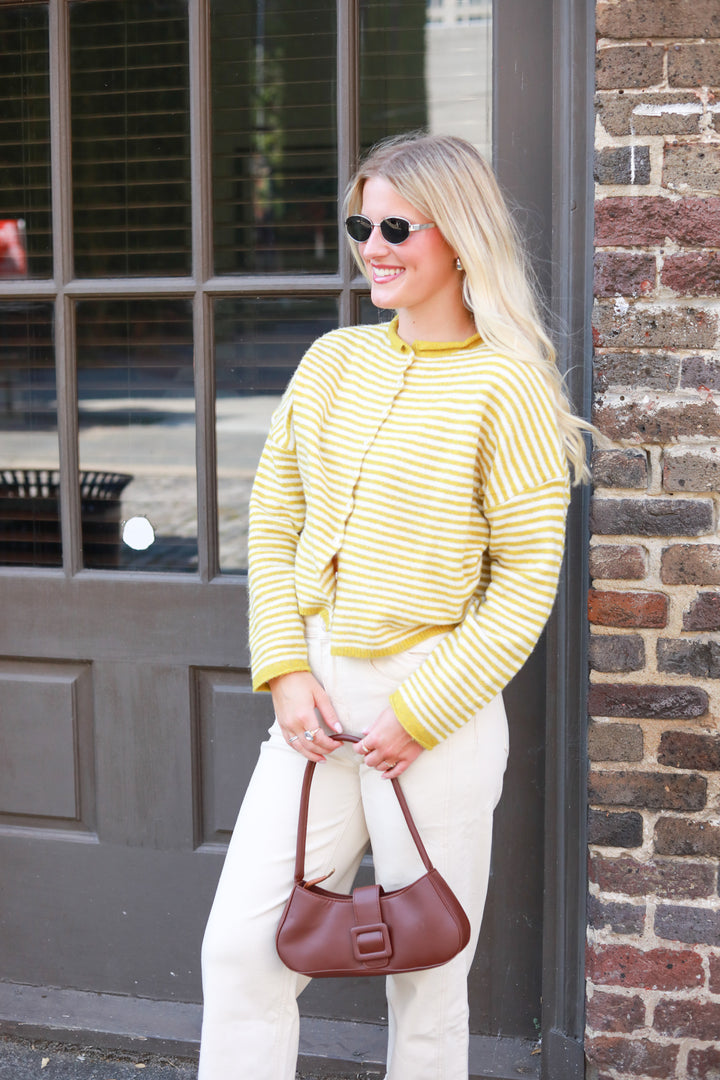 The Cozy Contrast Cardigan