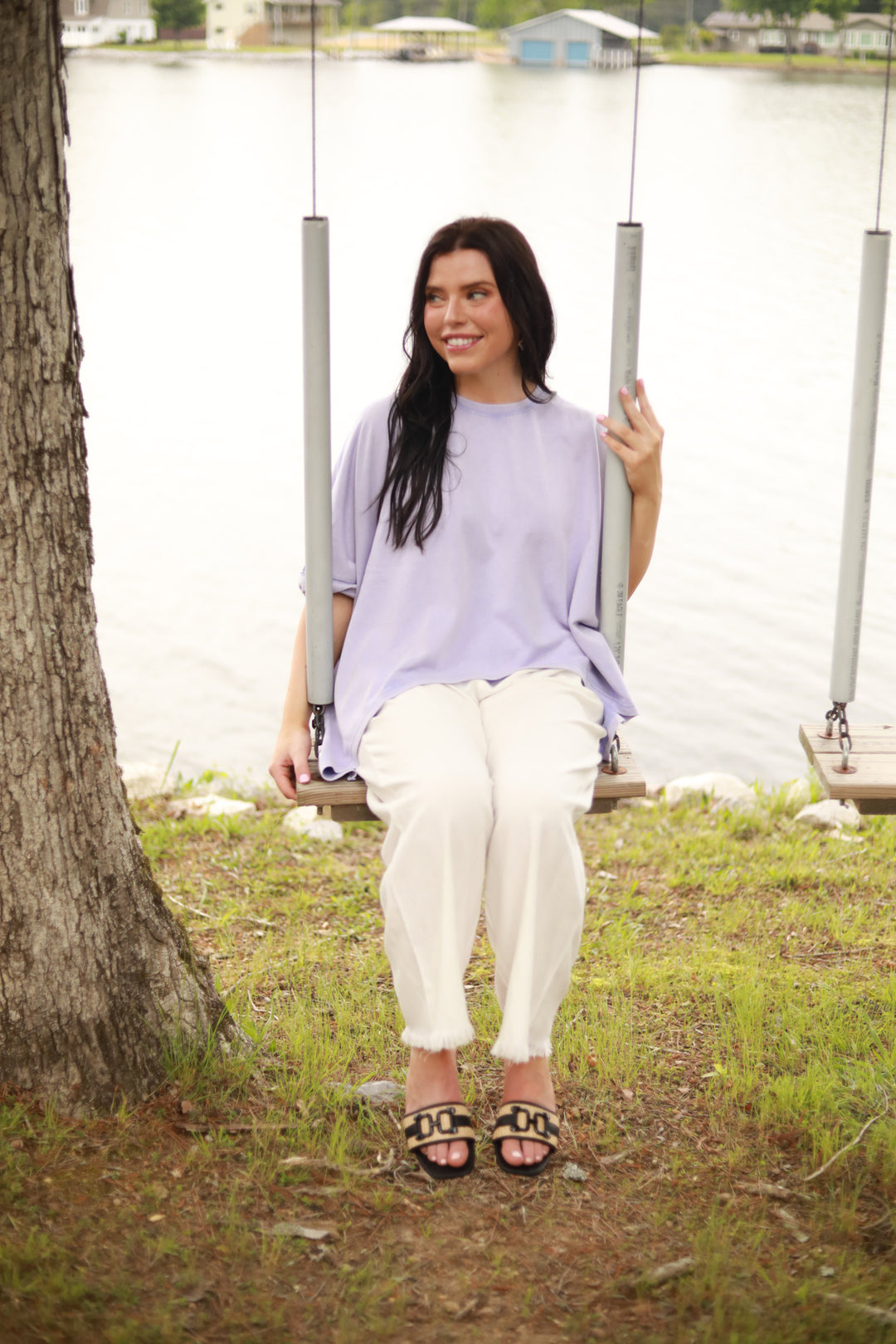 Boxy Mineral Wash Top