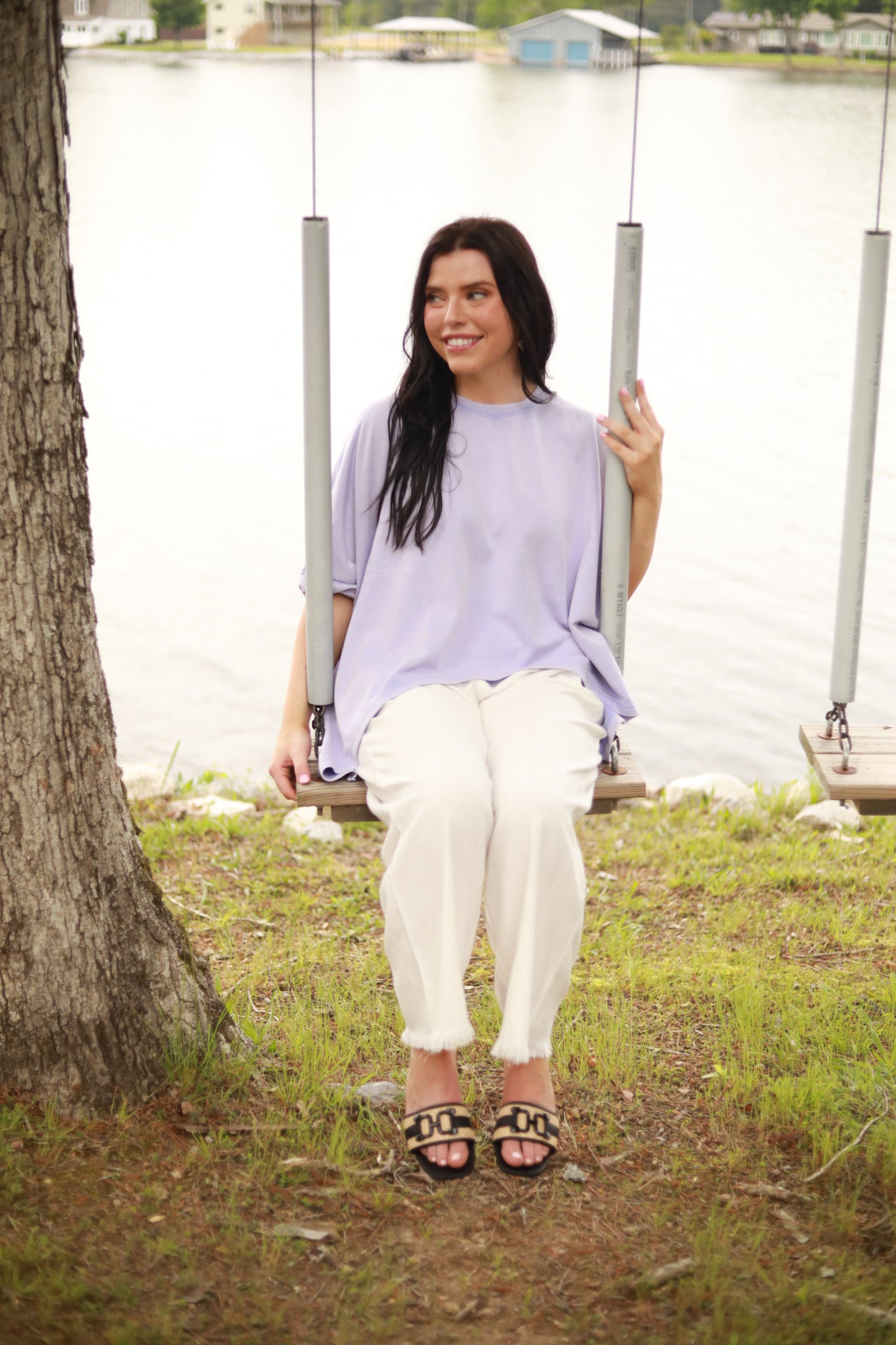 Boxy Mineral Wash Top