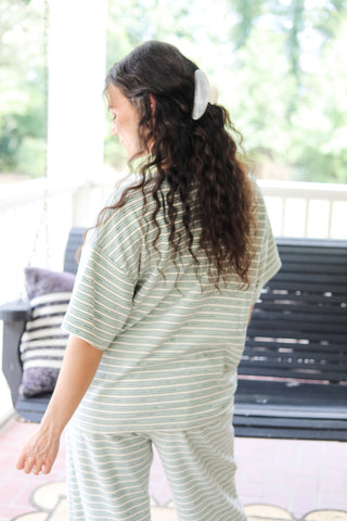 Easy Motion Super Soft Stripe Tee
