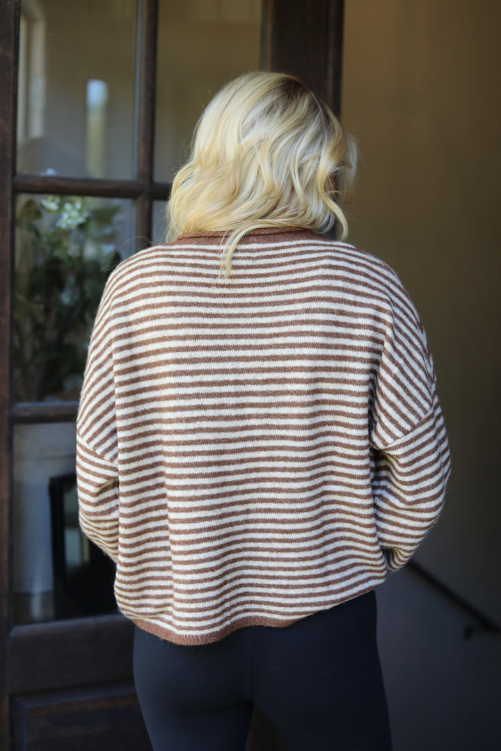 The Cozy Contrast Cardigan