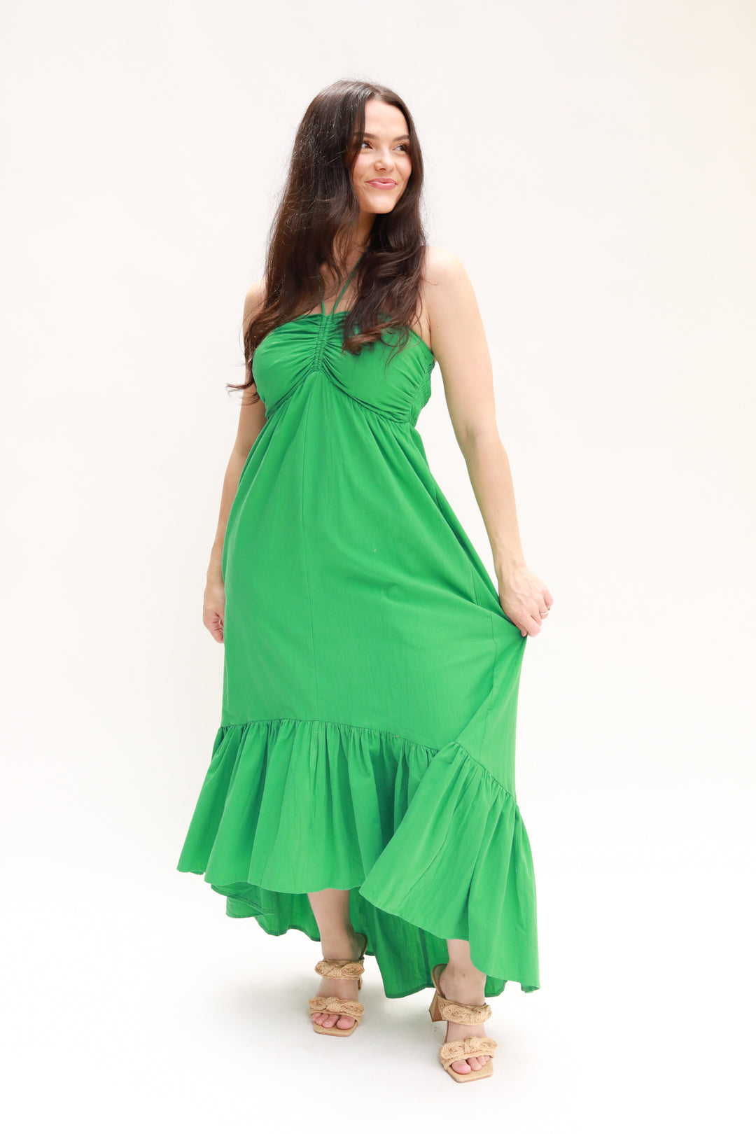 Halter Midi Dress