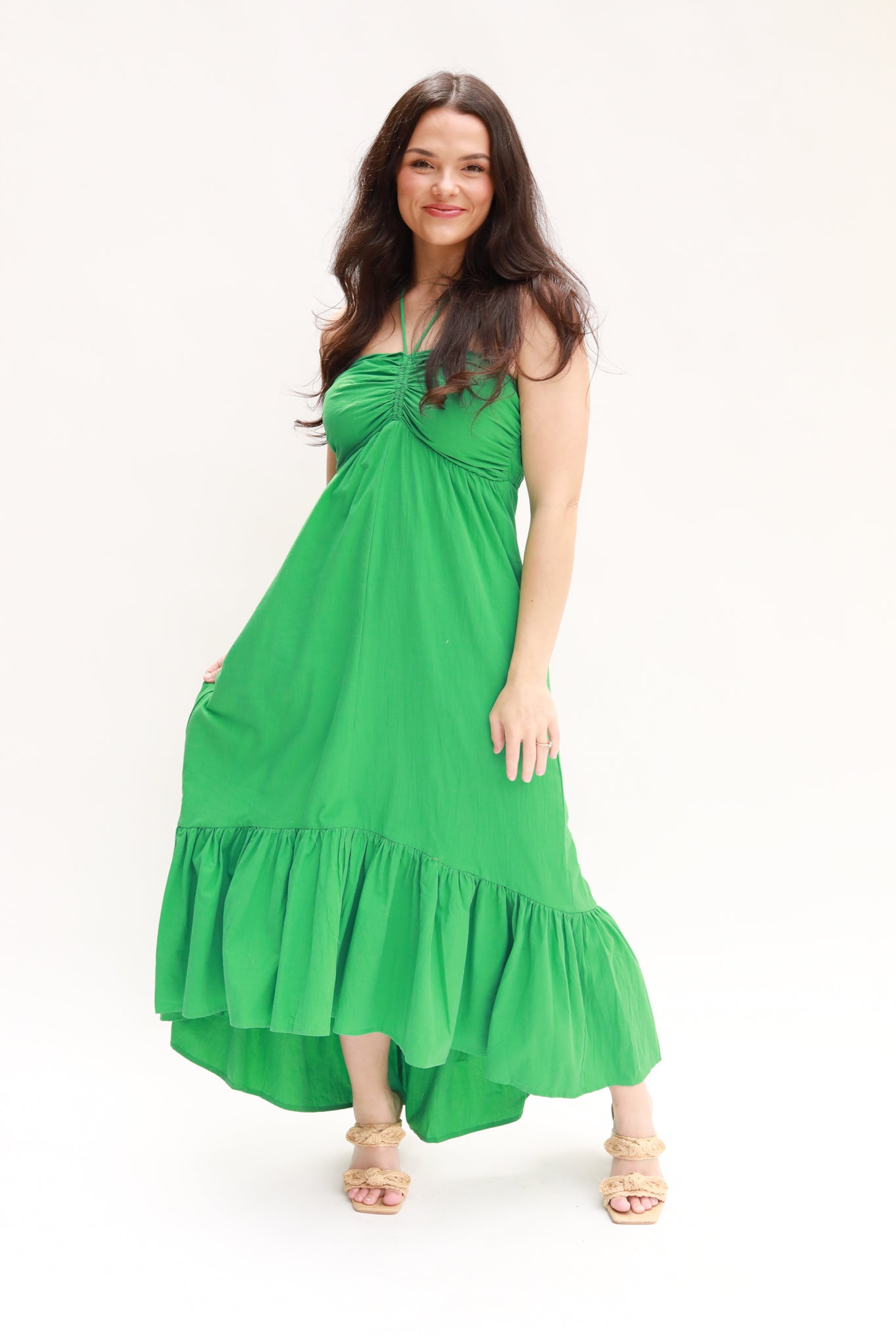Halter Midi Dress