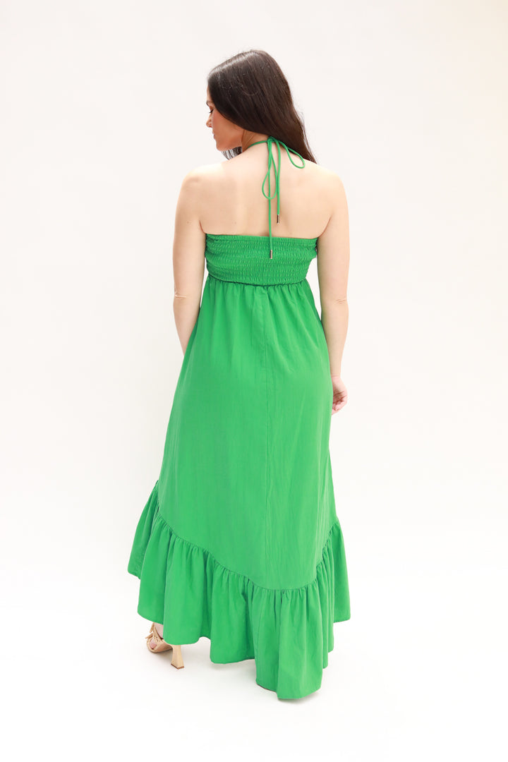 Halter Midi Dress