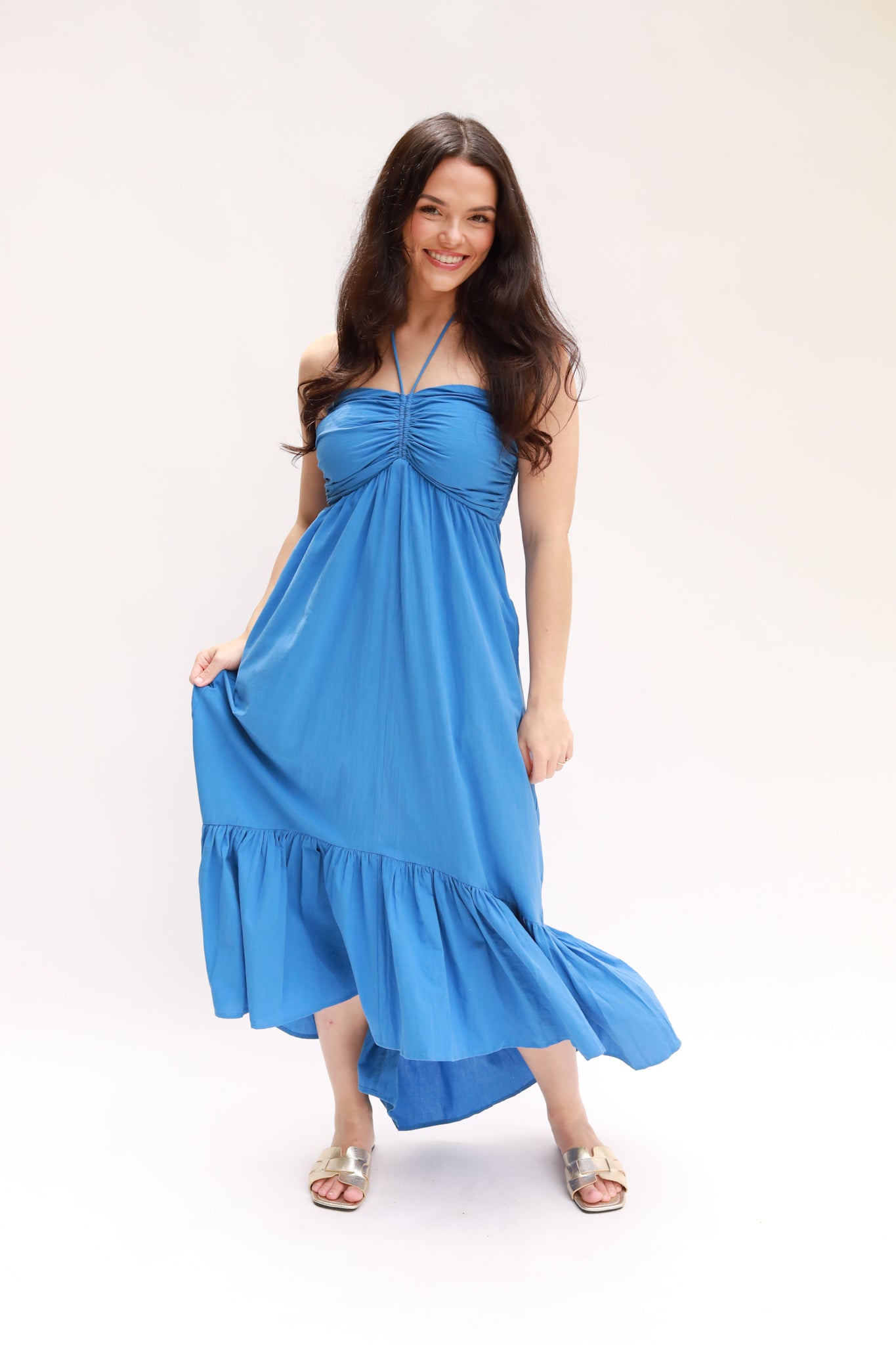 Halter Midi Dress