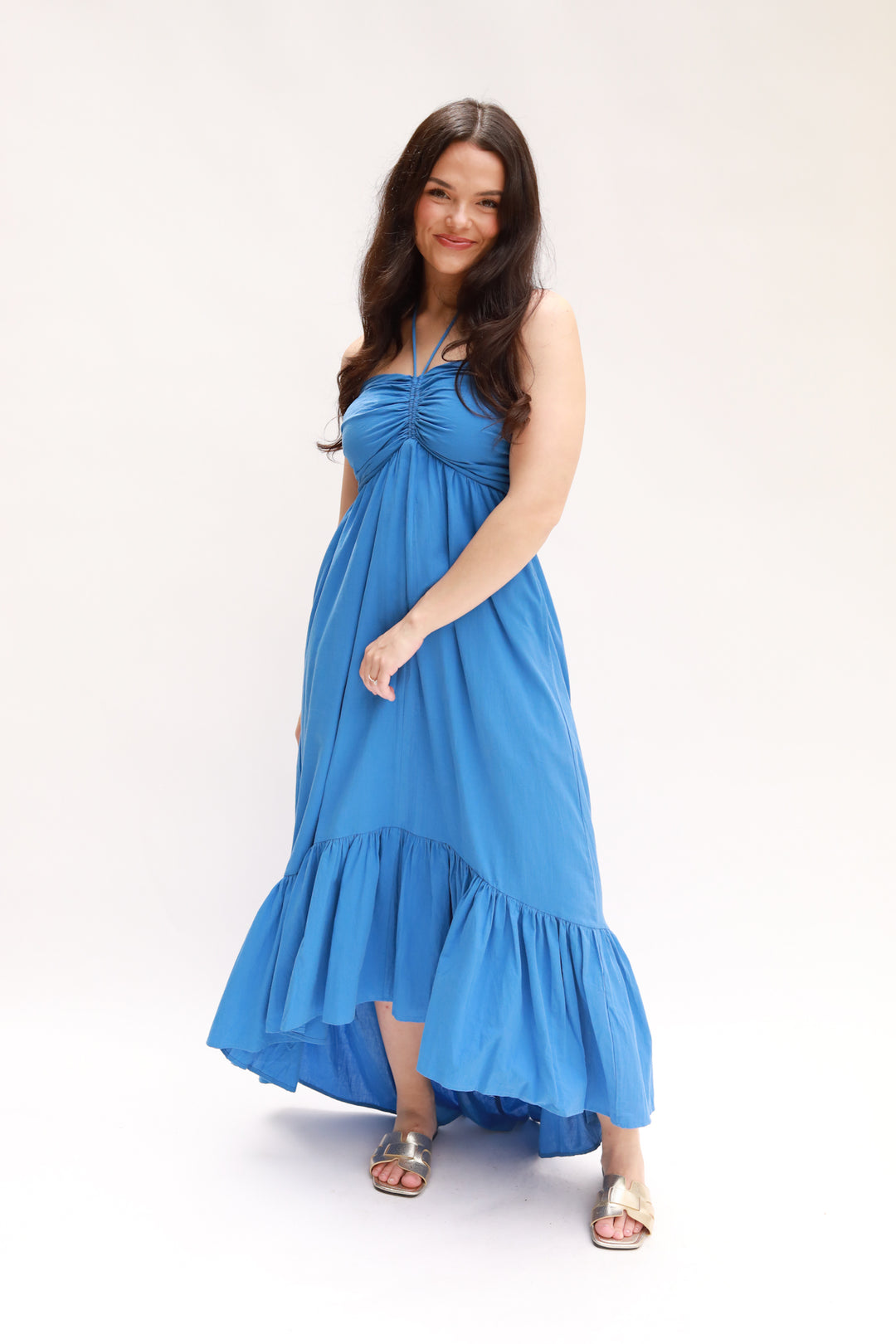 Halter Midi Dress