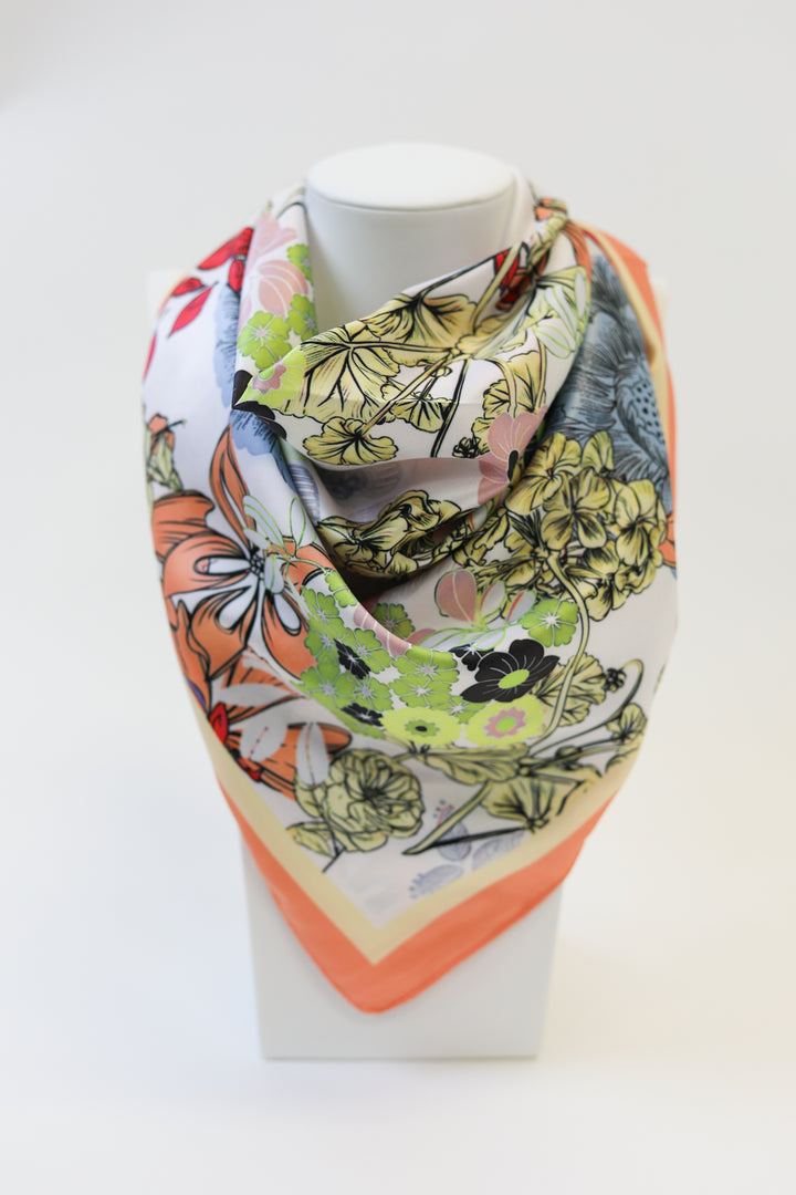 Floral Mix Neck Scarf