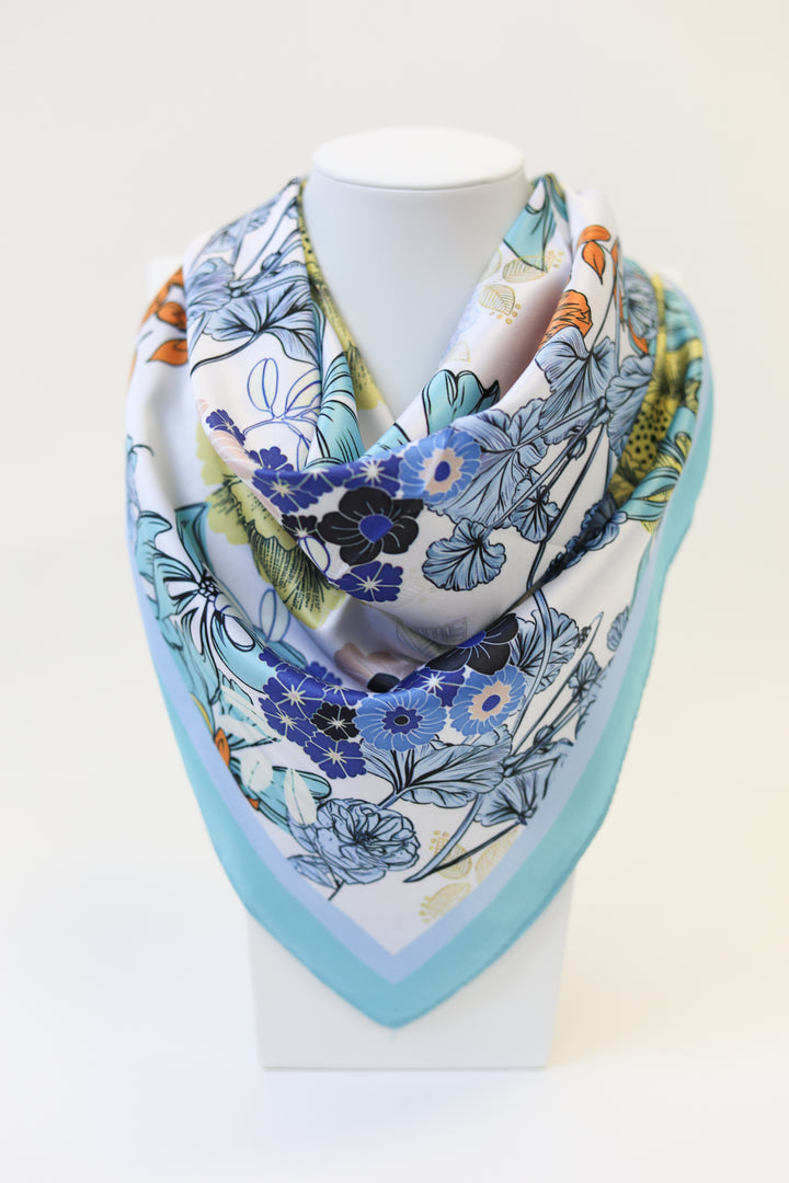 Floral Mix Neck Scarf