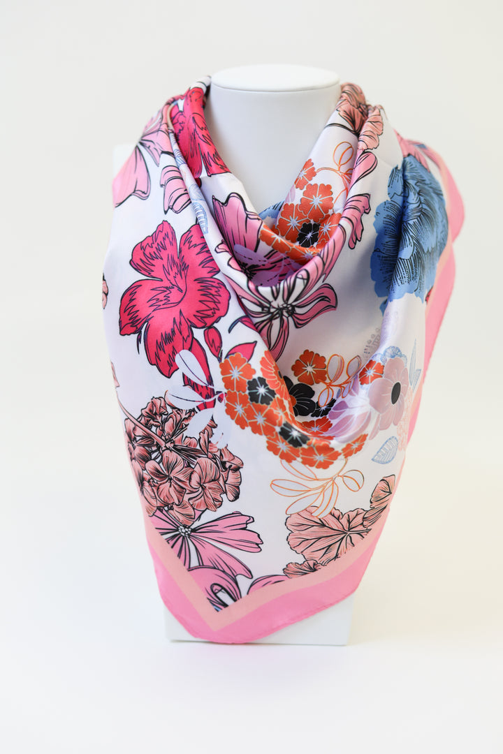 Floral Mix Neck Scarf