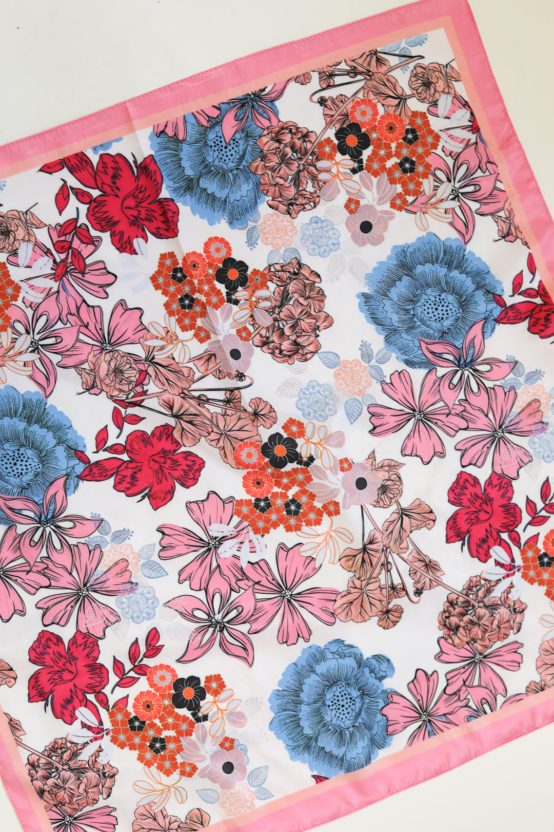 Floral Mix Neck Scarf