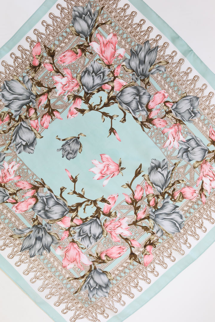Floral Neck Scarf