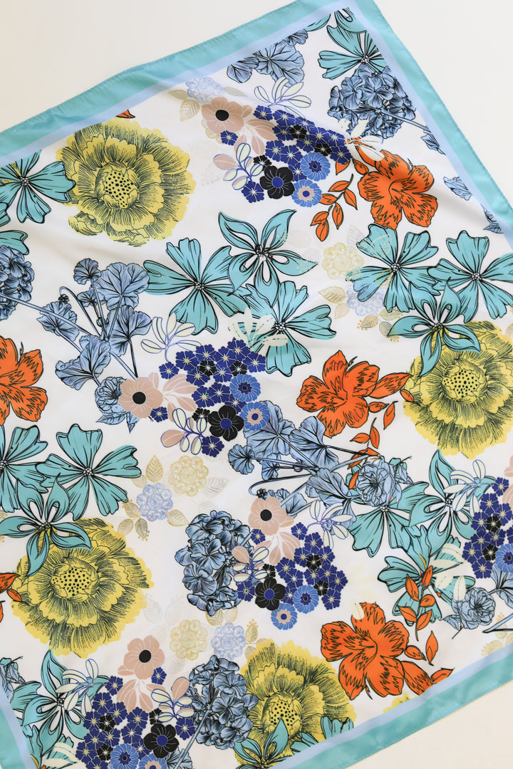 Floral Mix Neck Scarf