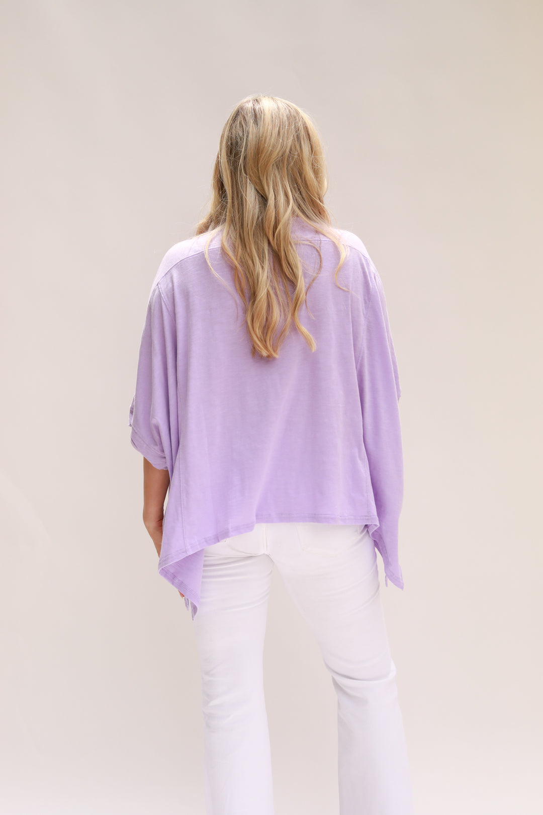 Boxy Long Sides Top