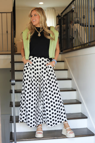 Spotted Early Pant - The Pink Tulip Clothing