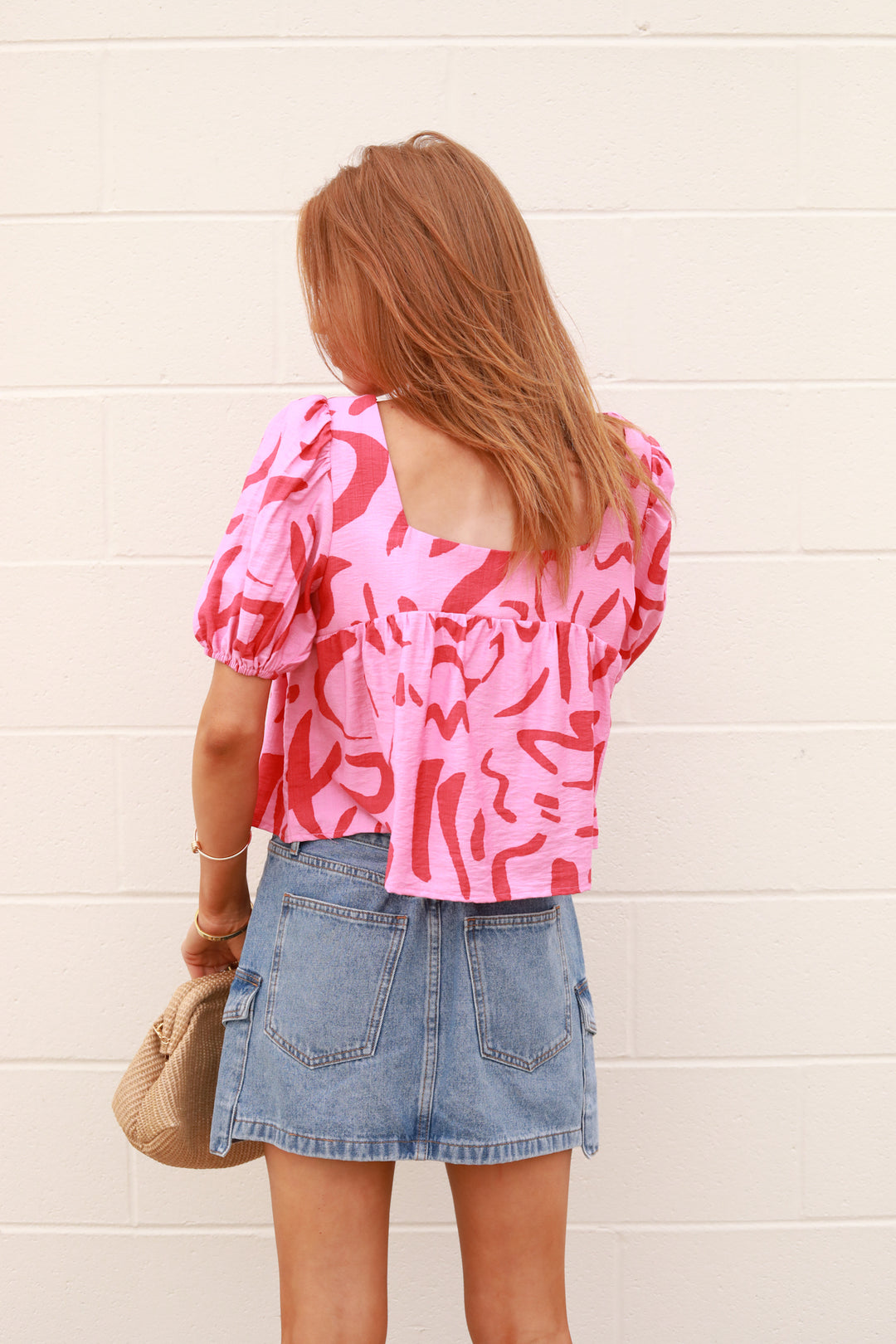 Two Tone Floaty Top