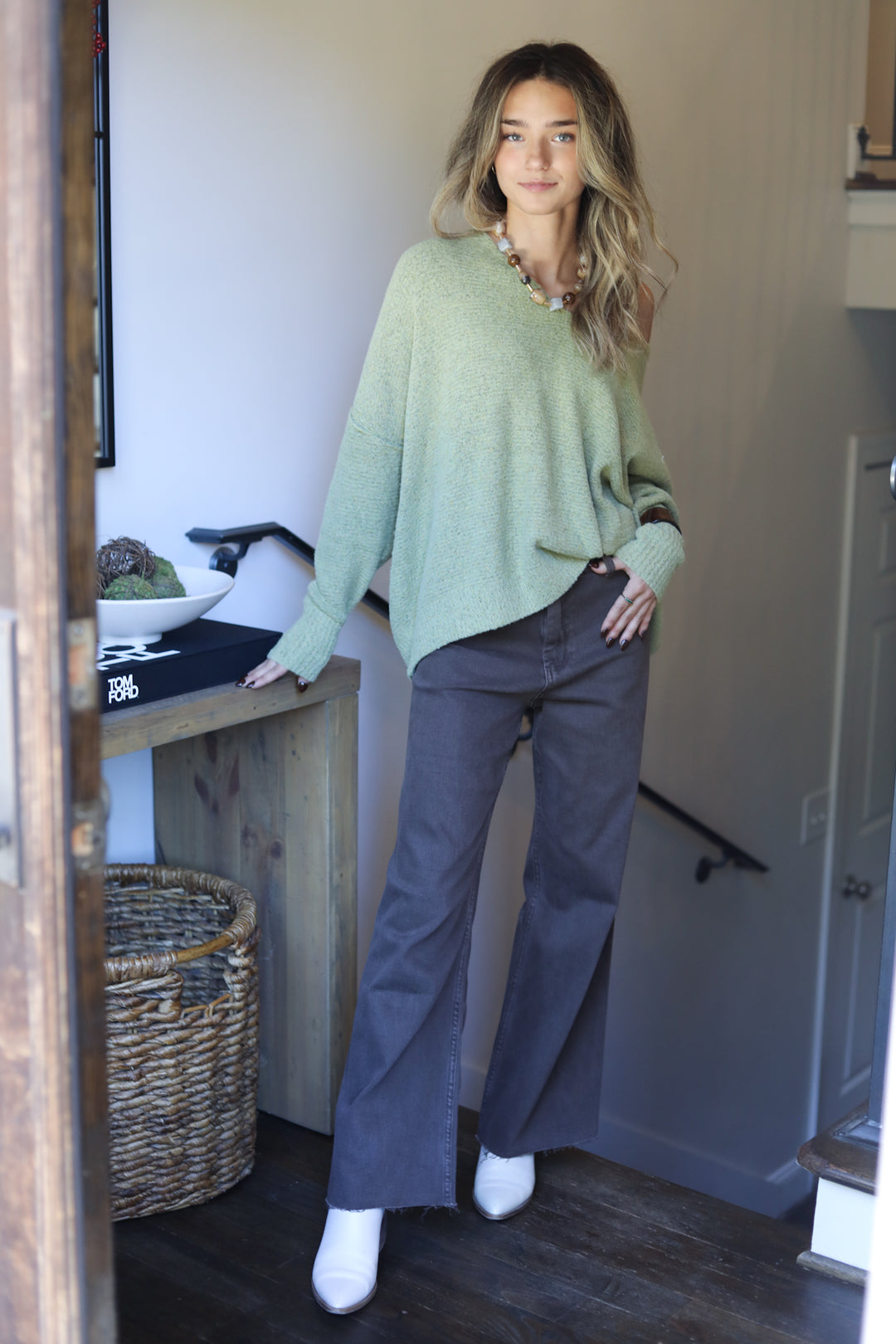 Keep Me Posted Sweater