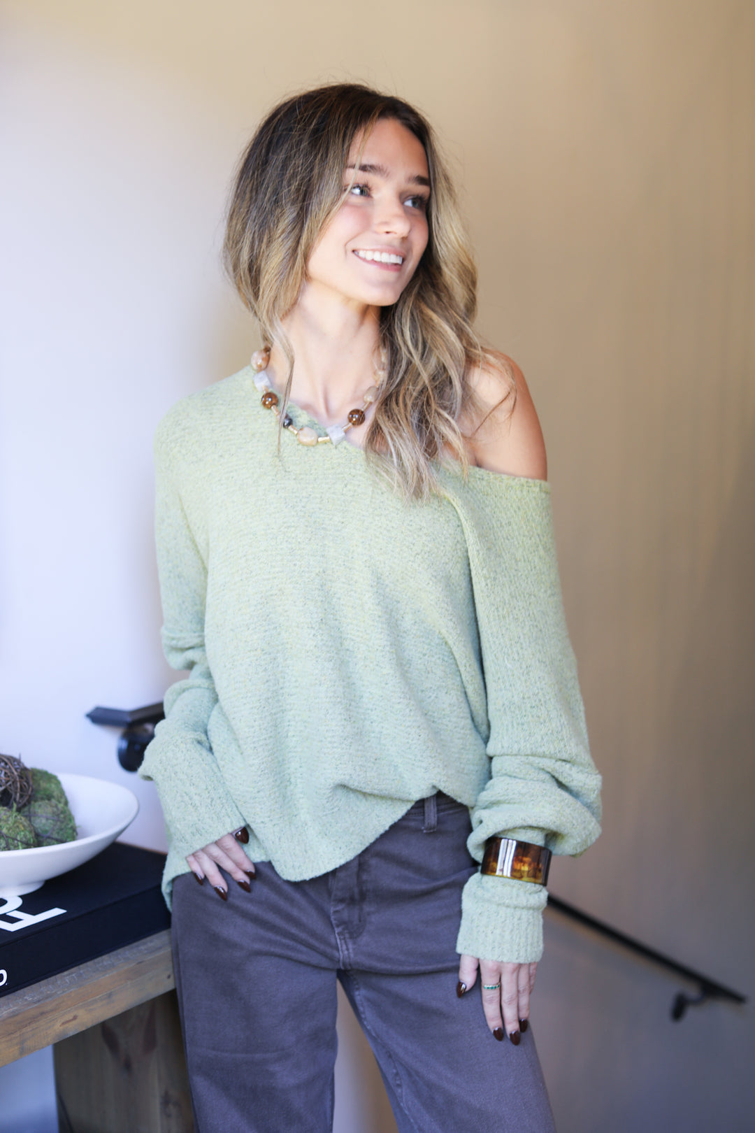 Keep Me Posted Sweater