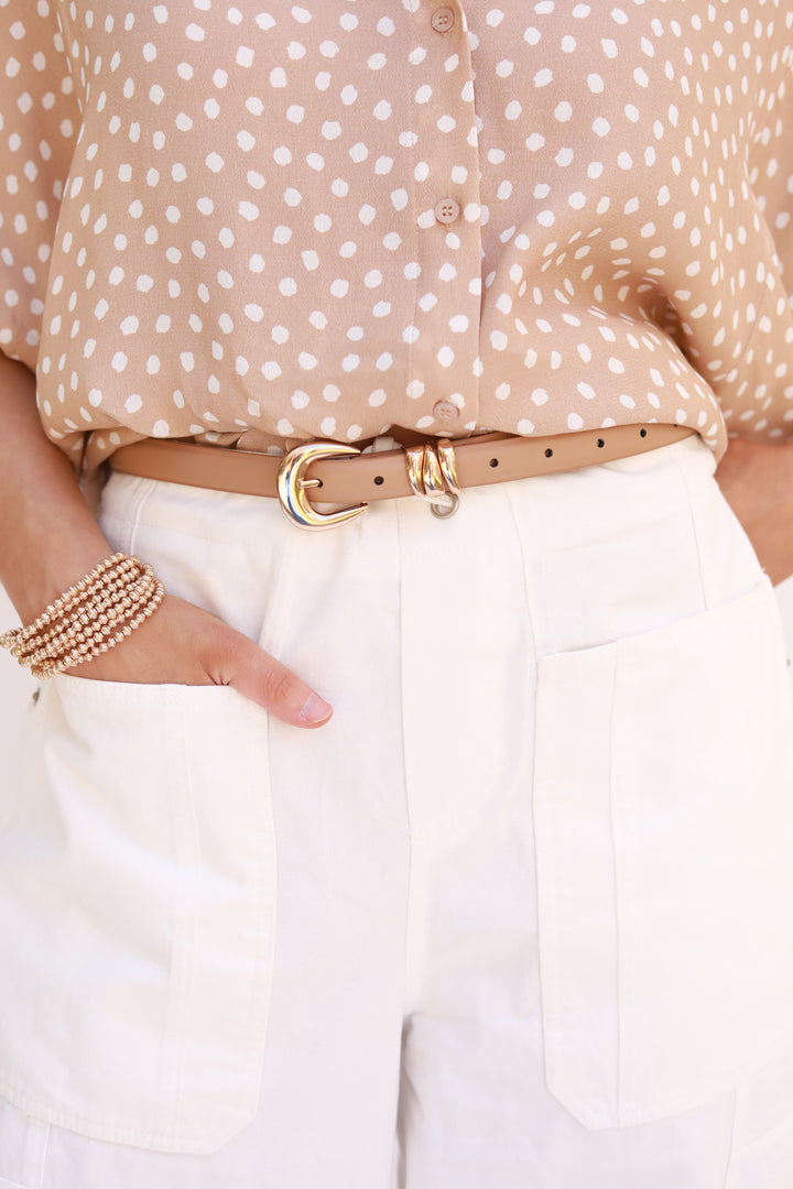 Gold Buckle Belt