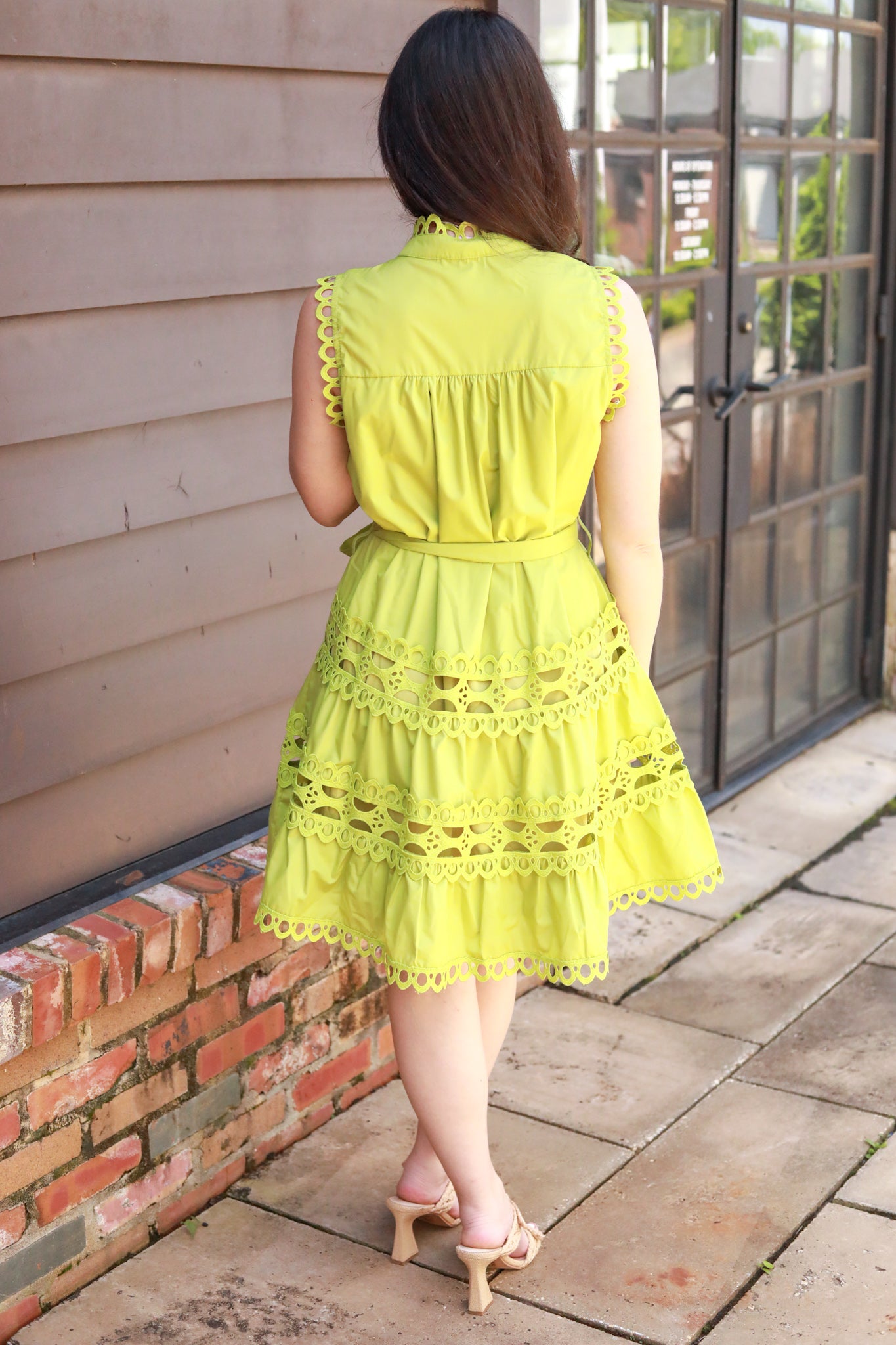 Lace Tiered Dress