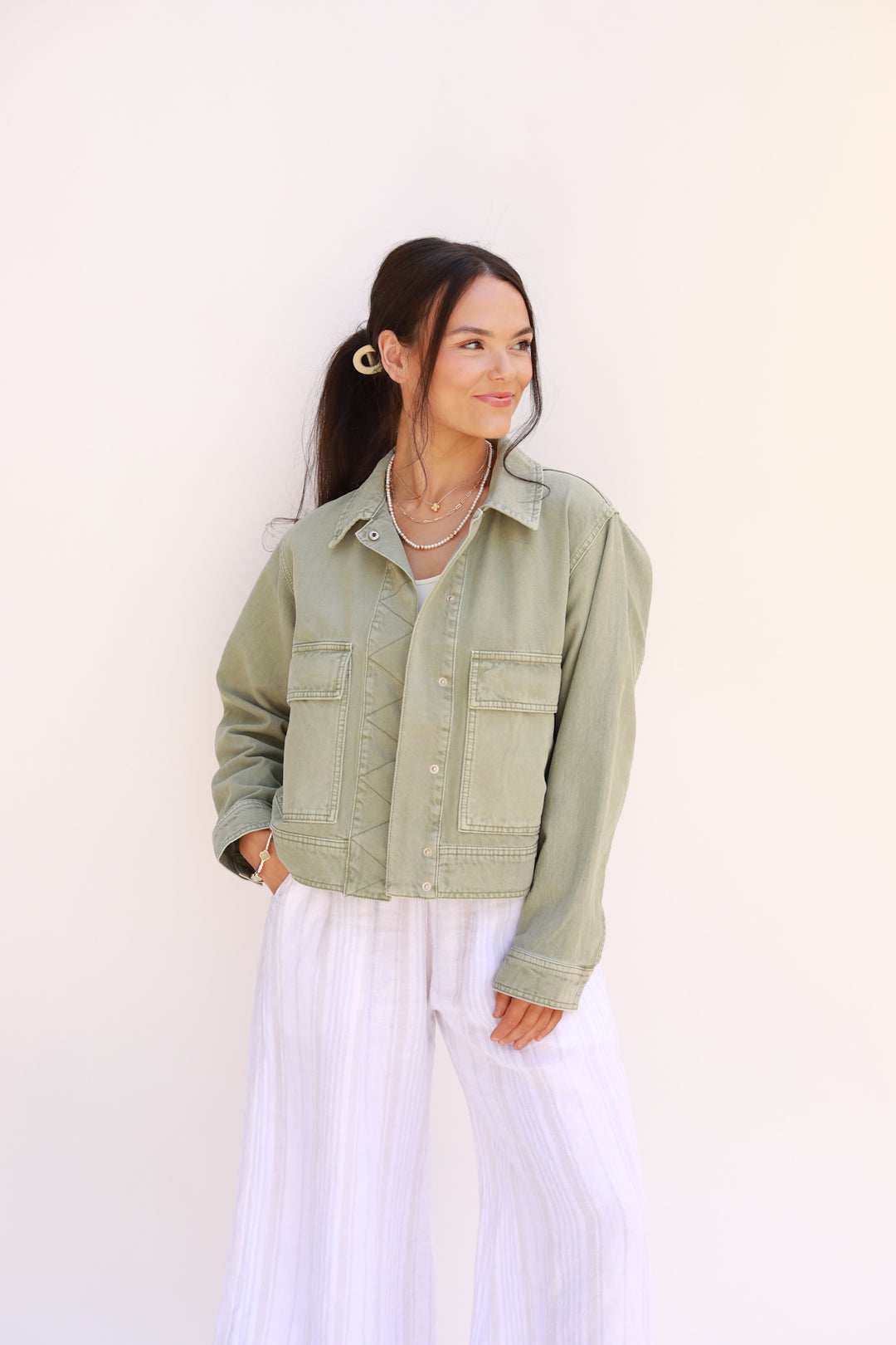 Big Pocket Jean Jacket