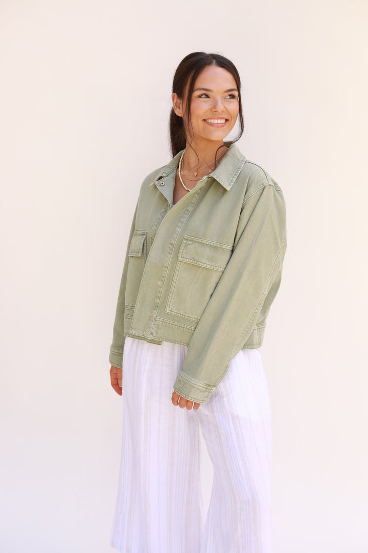 Big Pocket Jean Jacket
