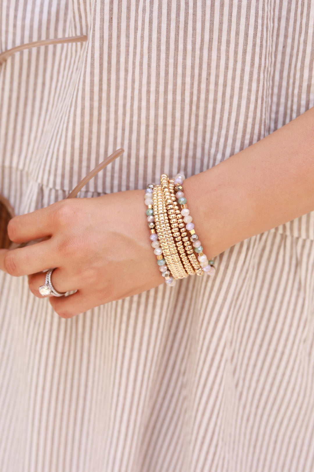 Crystal Beaded Bracelet
