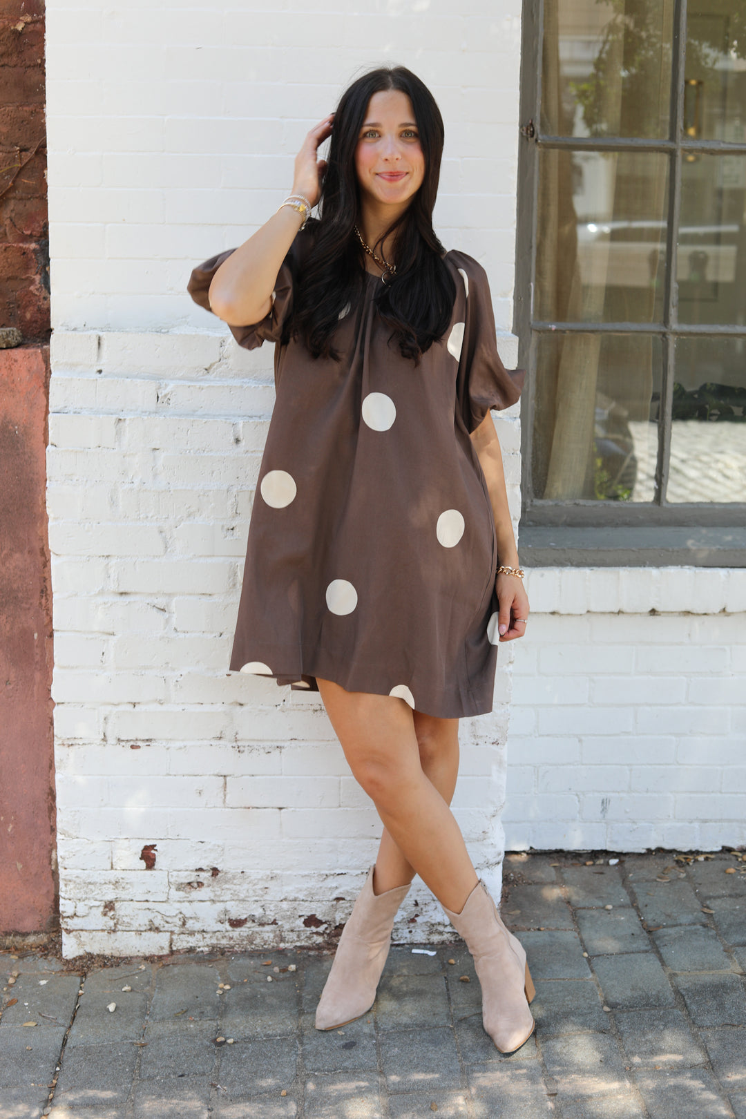 Cafe Date Mini Dress