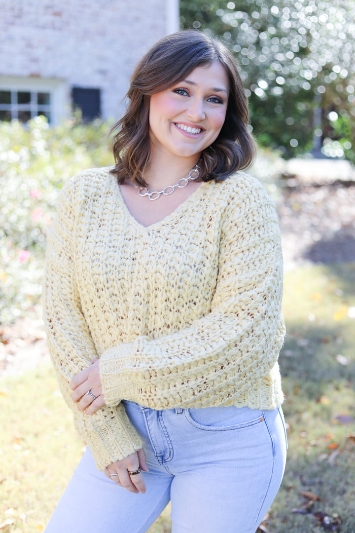 Just Between Us Sweater