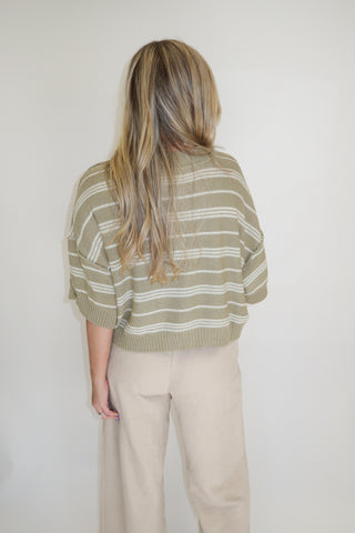 A Change Of Stripes Lightweight Sweater - The Pink Tulip Clothing