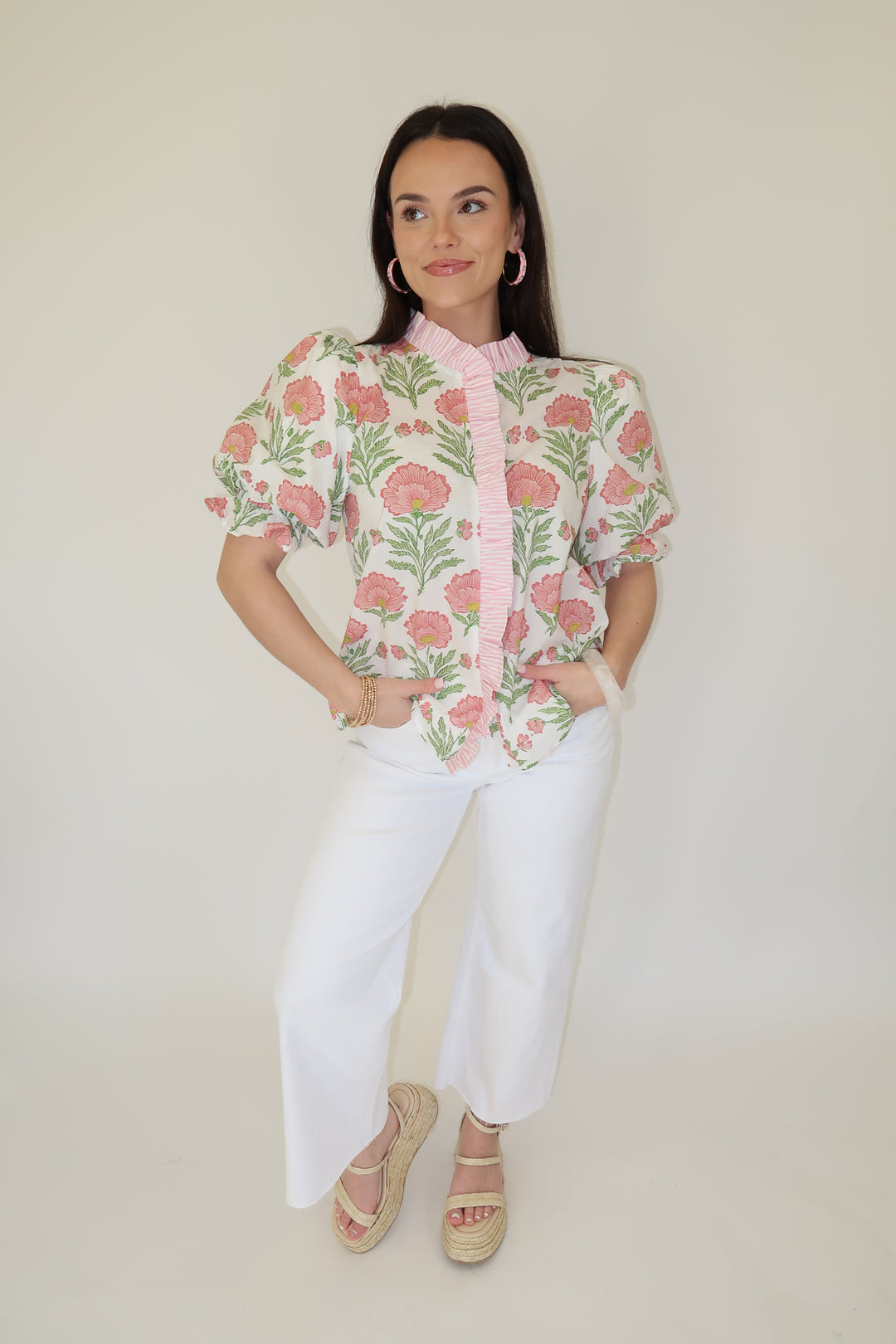 Spring Calling Top - The Pink Tulip Clothing