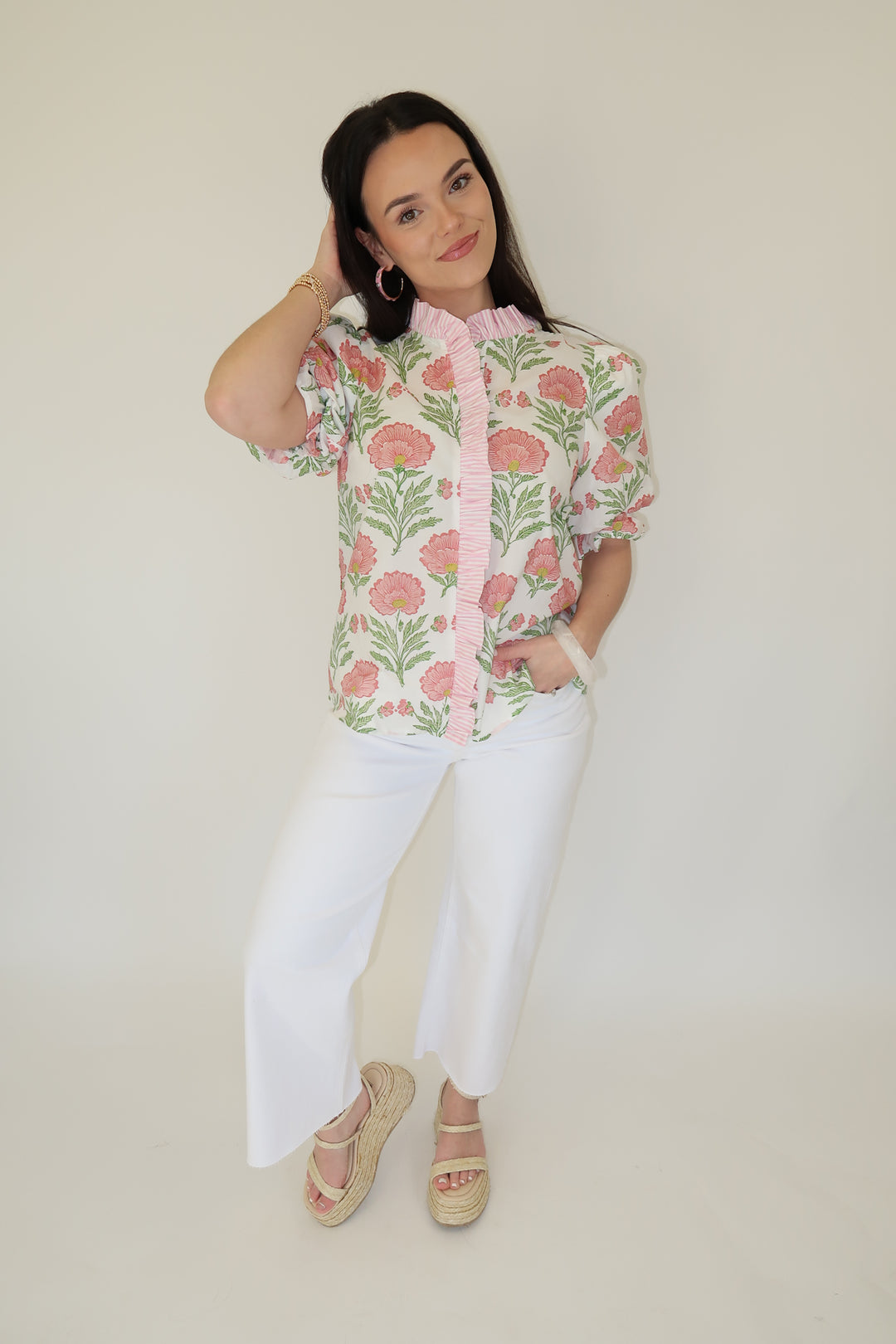 Spring Calling Top - The Pink Tulip Clothing