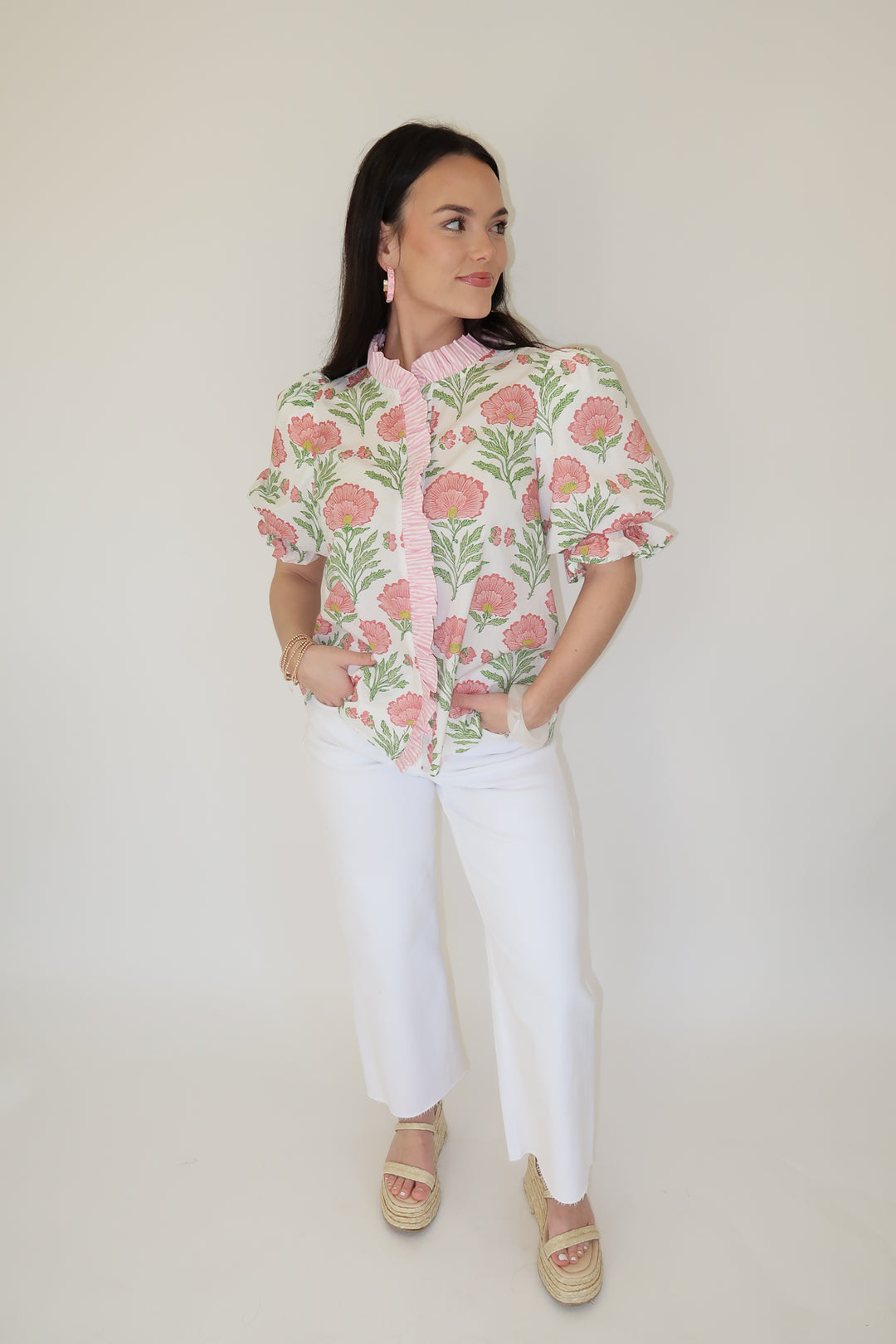 Spring Calling Top - The Pink Tulip Clothing