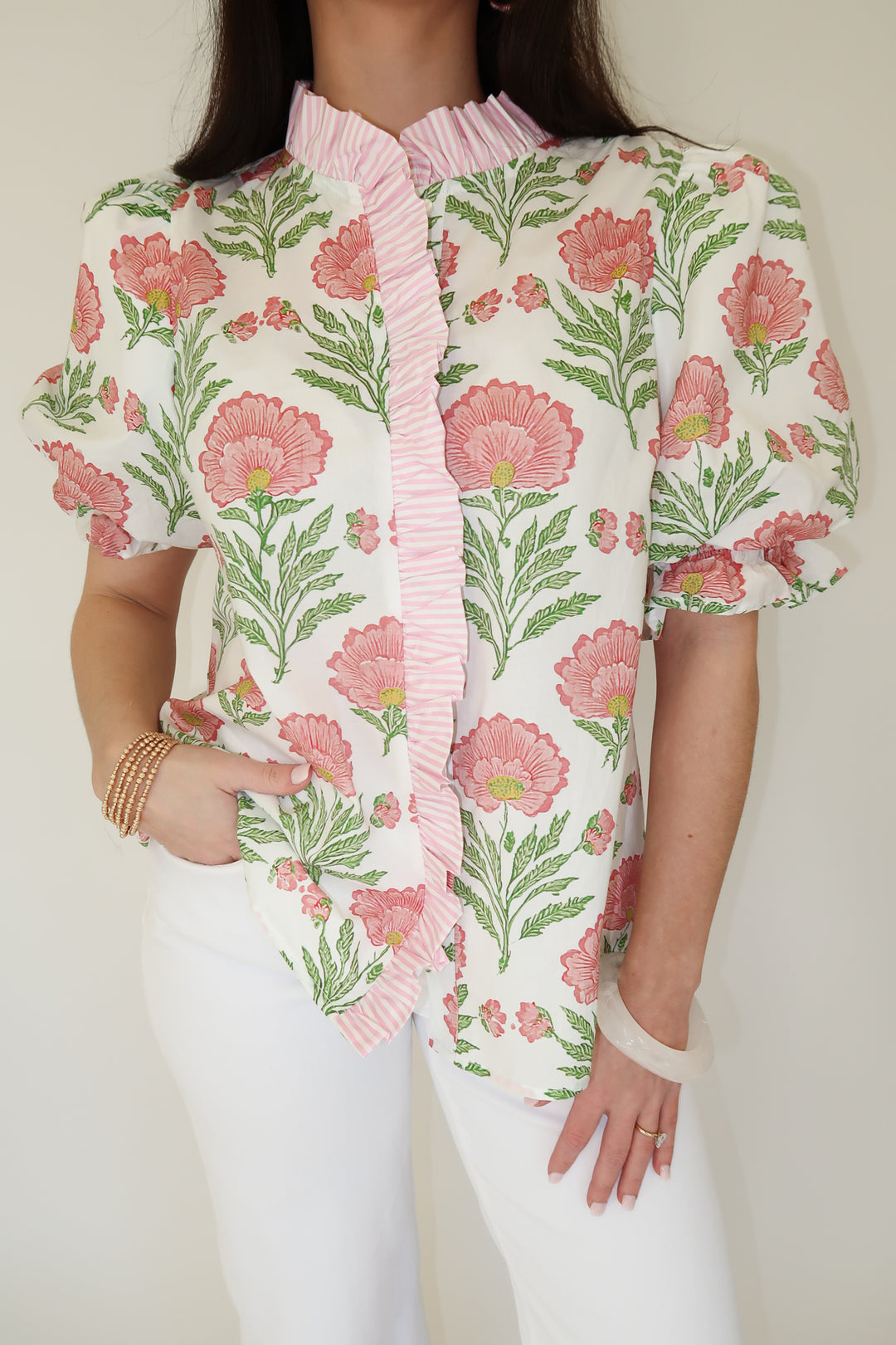 Spring Calling Top - The Pink Tulip Clothing