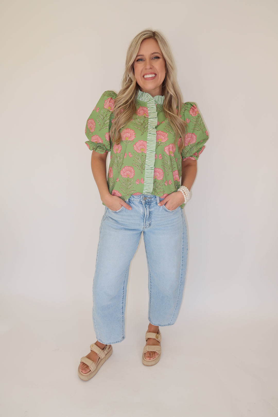 Spring Calling Top - The Pink Tulip Clothing