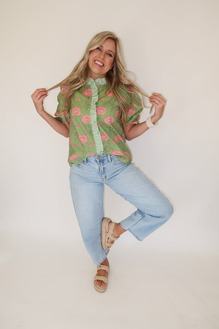 Spring Calling Top - The Pink Tulip Clothing